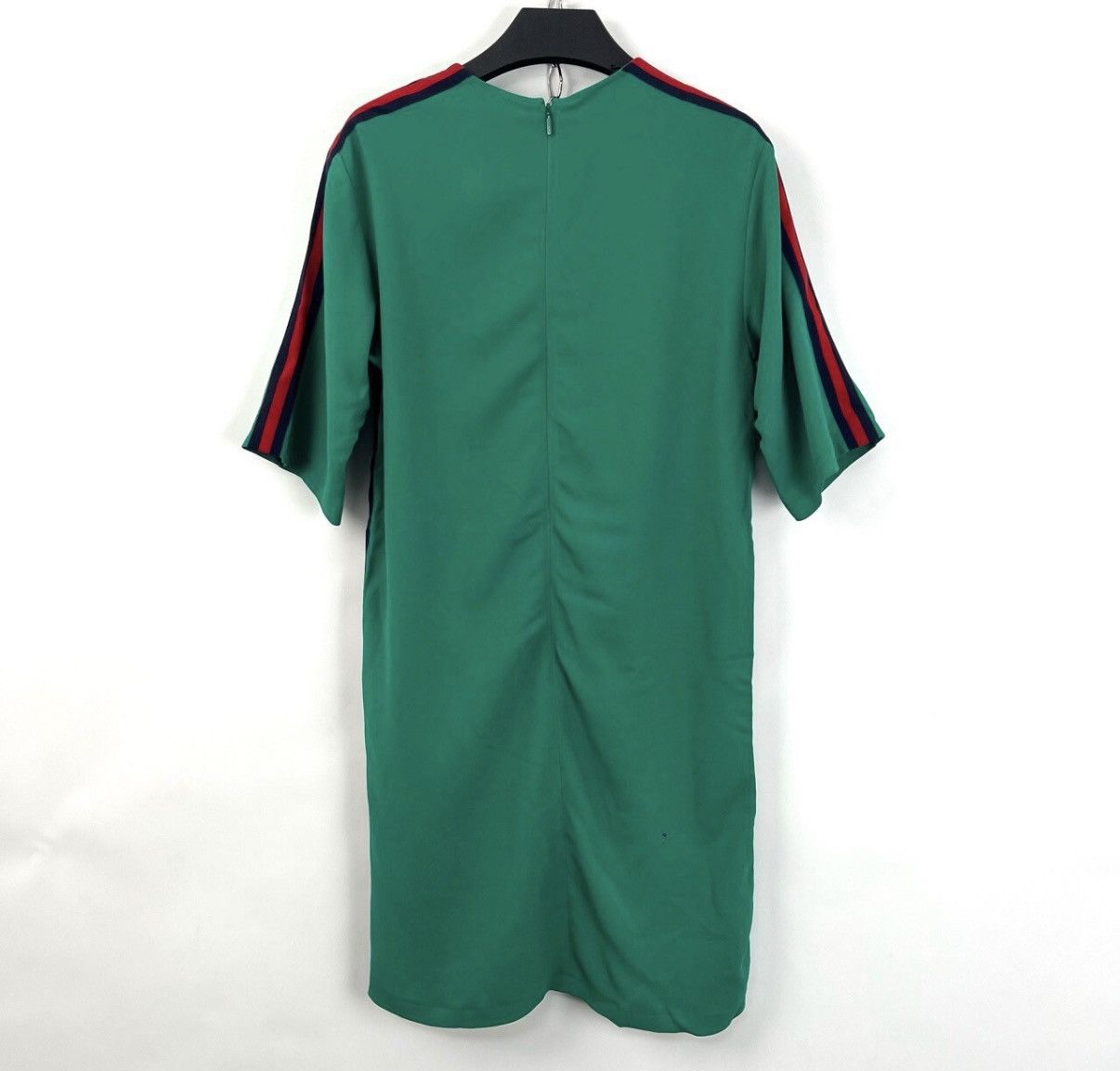 Gucci Gucci/Classic Red & Green Web Dress K12 Size XS / US 0-2 / IT 36-38 - 2 Thumbnail