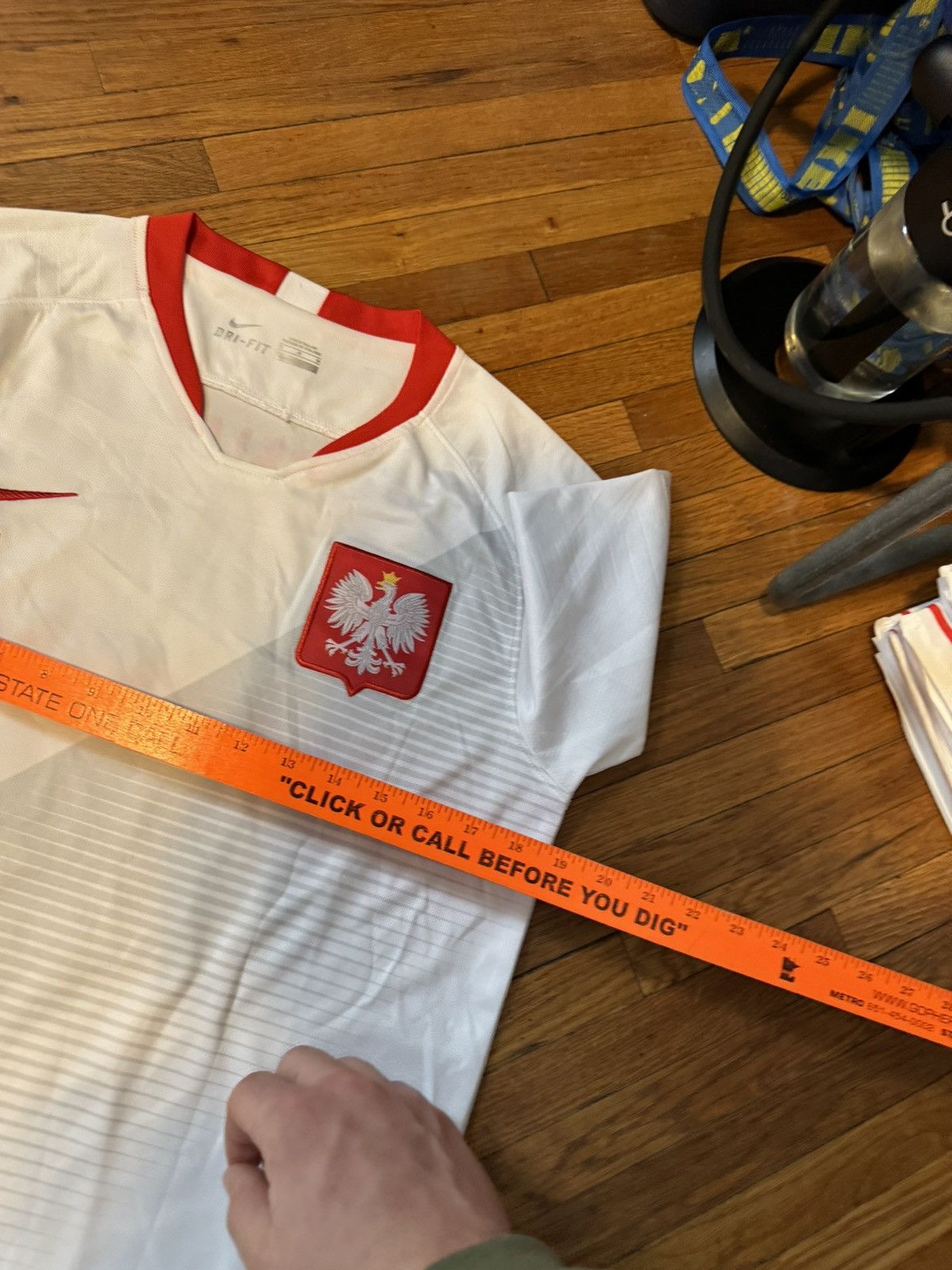 Nike Jan Bednarek 2018 Poland Nike Soccer Jersey Size US M / EU 48-50 / 2 - 9 Thumbnail