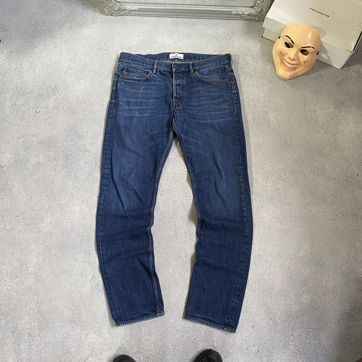 Stone Island Vintage Stone Island Jeans Patch Pocket Straight Fit Casual Size US 36 / EU 52 - 8 Thumbnail