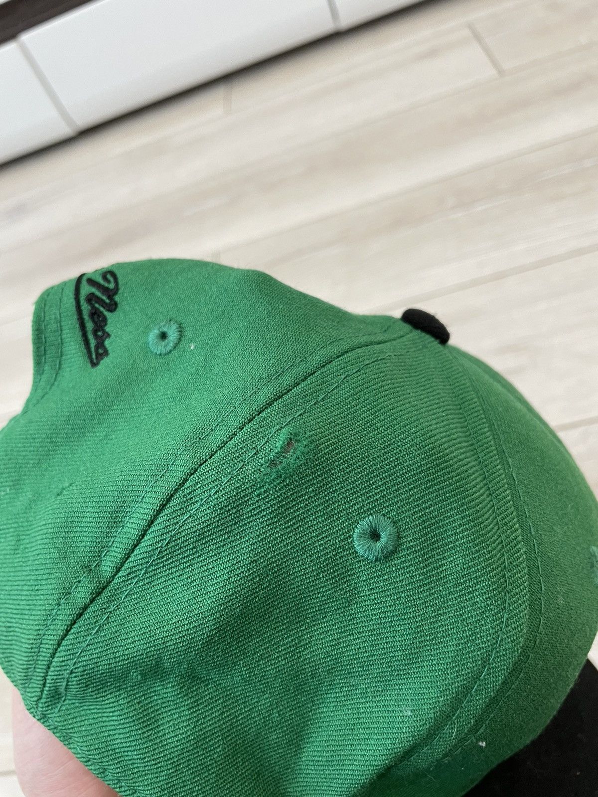 NBA × Vintage Vintage Celtic Boston Mitchell&Ness cap Size ONE SIZE - 11 Thumbnail