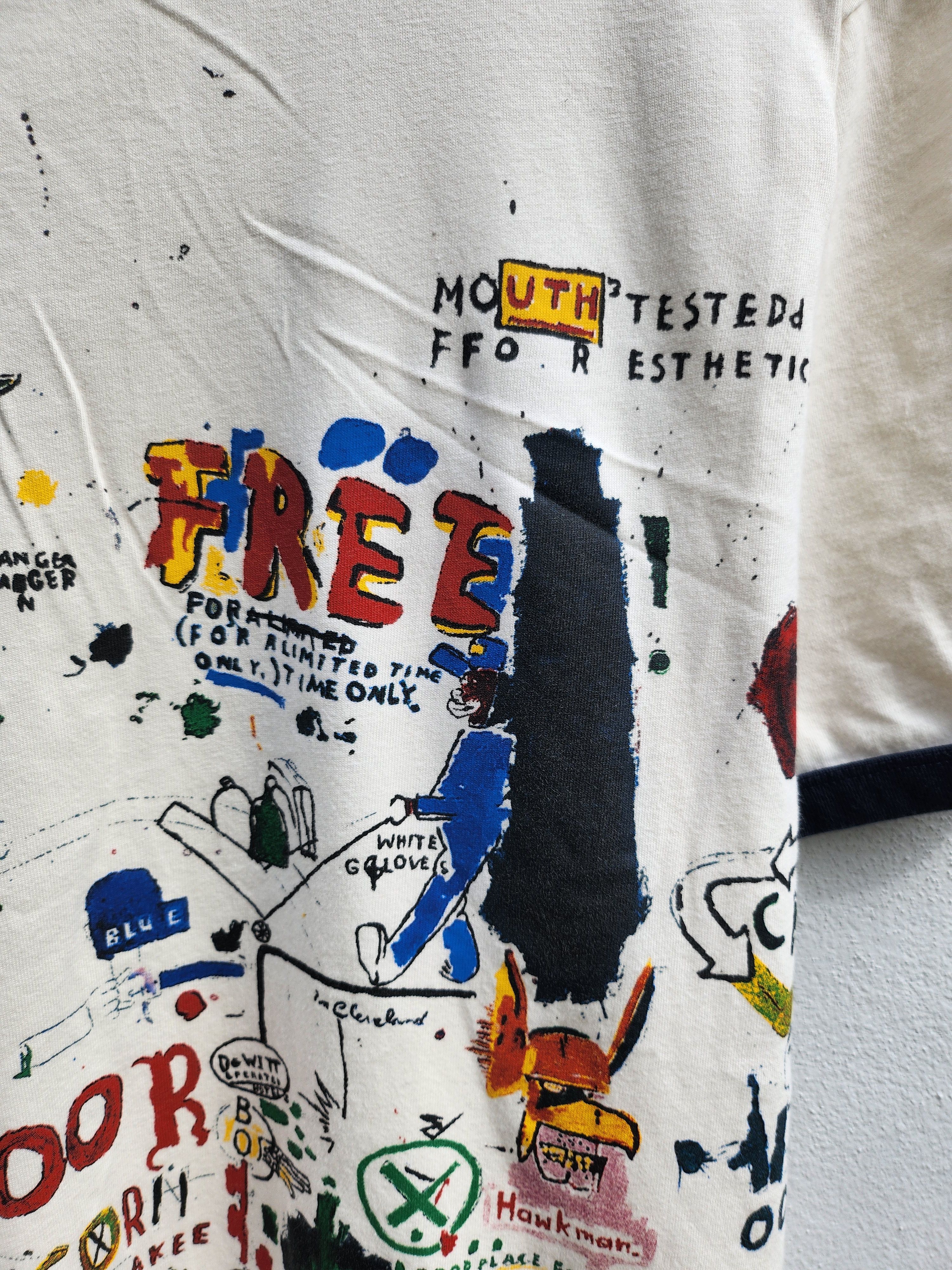 Japanese Brand 💥Pop Art By Jean Michel Basquiat Masterpiece Tee Size US XL / EU 56 / 4 - 6 Thumbnail