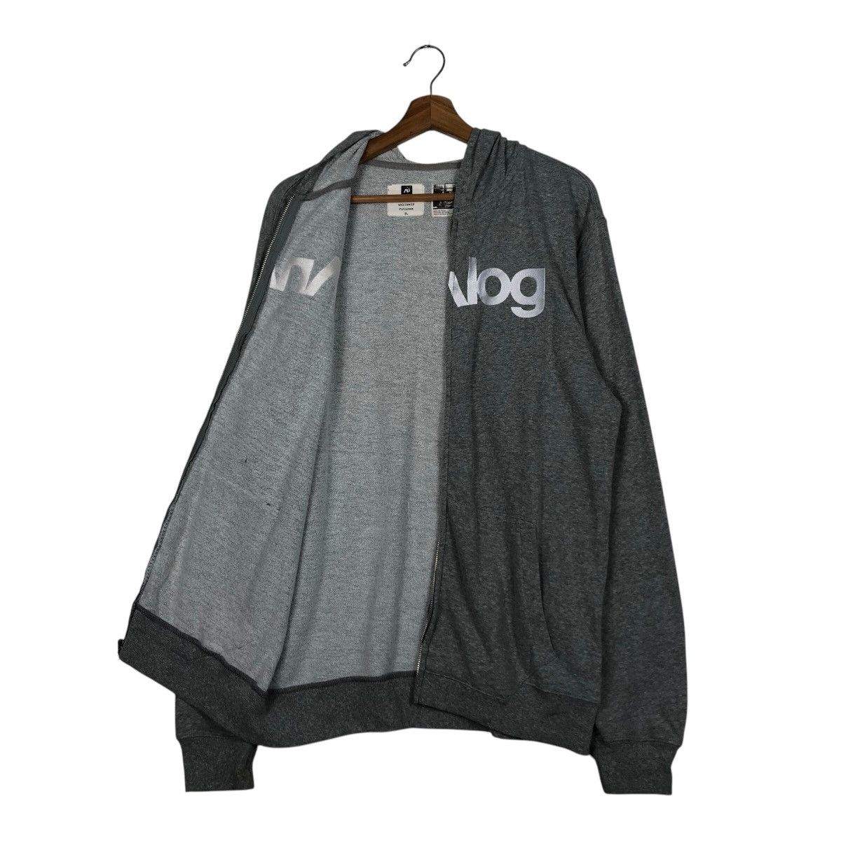 Analog 📌Analog Sweater Zipper Hoodie Big Logo Spell Out Size US M / EU 48-50 / 2 - 13 Thumbnail