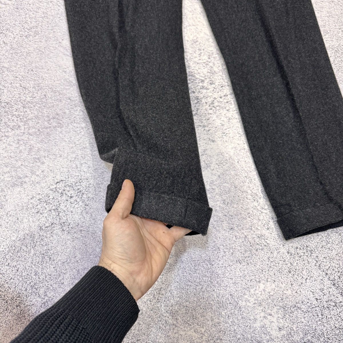 Ralph Lauren Purple Label Ralph Lauren Purple Label RLPL Wool Trousers 34/30 size Size US 34 / EU 50 - 4 Thumbnail