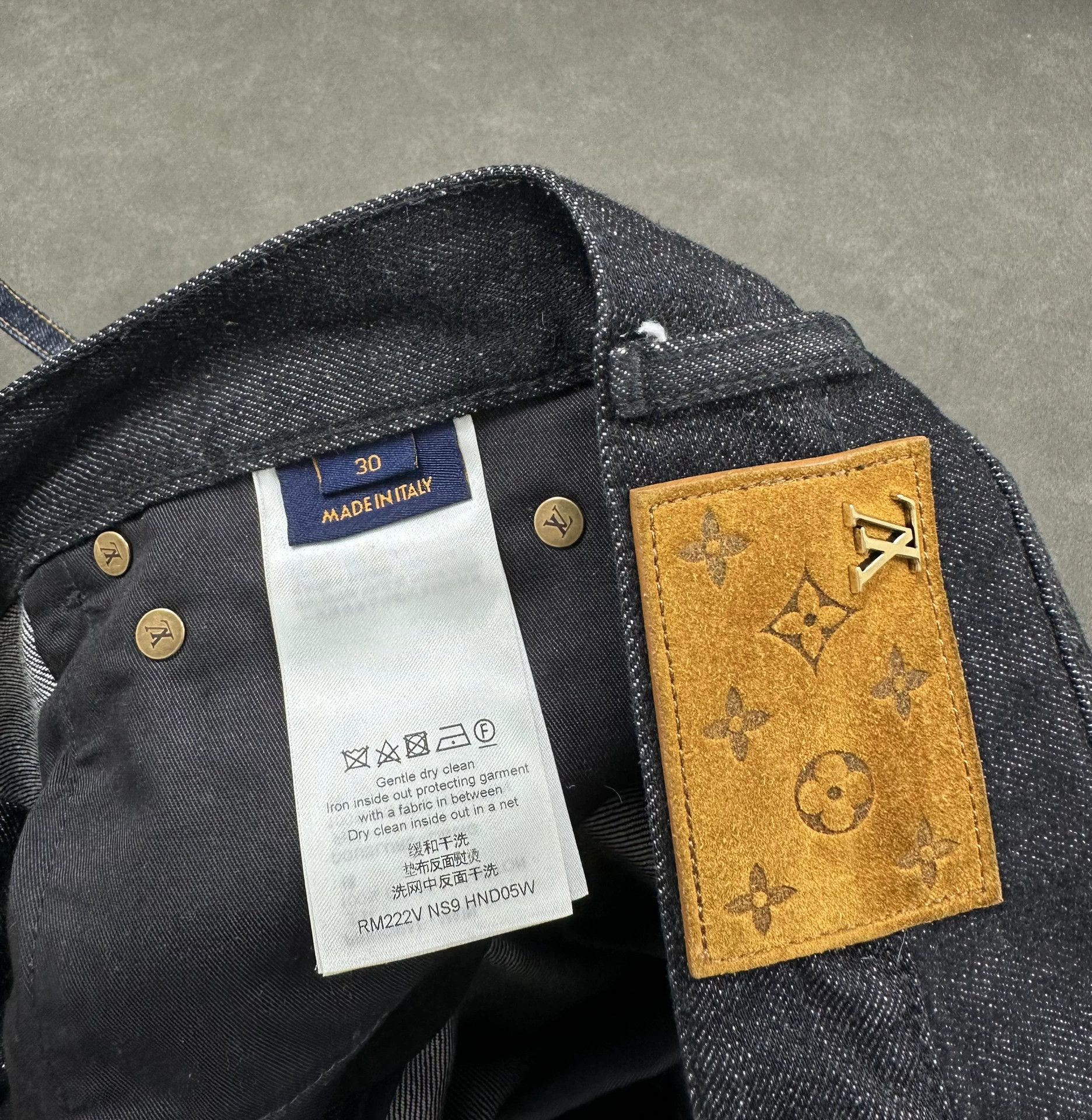 Louis Vuitton LV KARAKORAM Bow Laces Multi-Pockets Jeans Size US 30 / EU 46 - 7 Thumbnail
