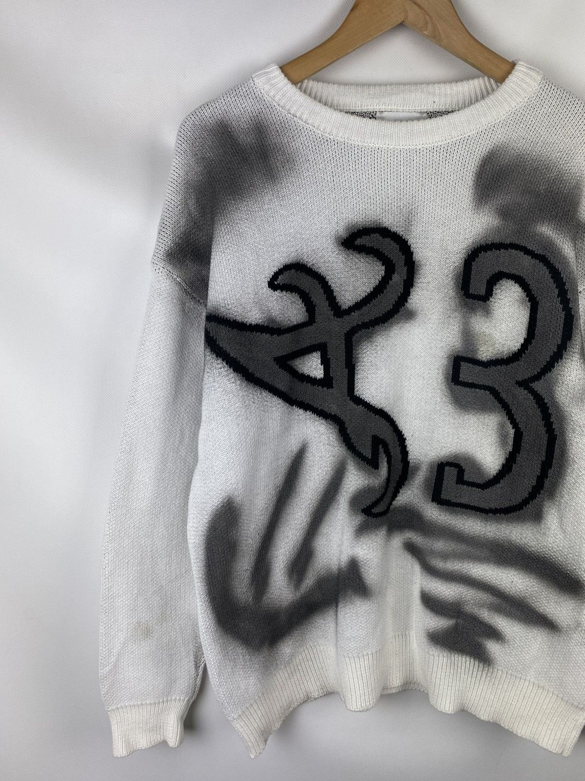 Japanese Brand GBS PPSC men’s avant-garde sweater pullover size S / M Size US S / EU 44-46 / 1 - 2 Thumbnail
