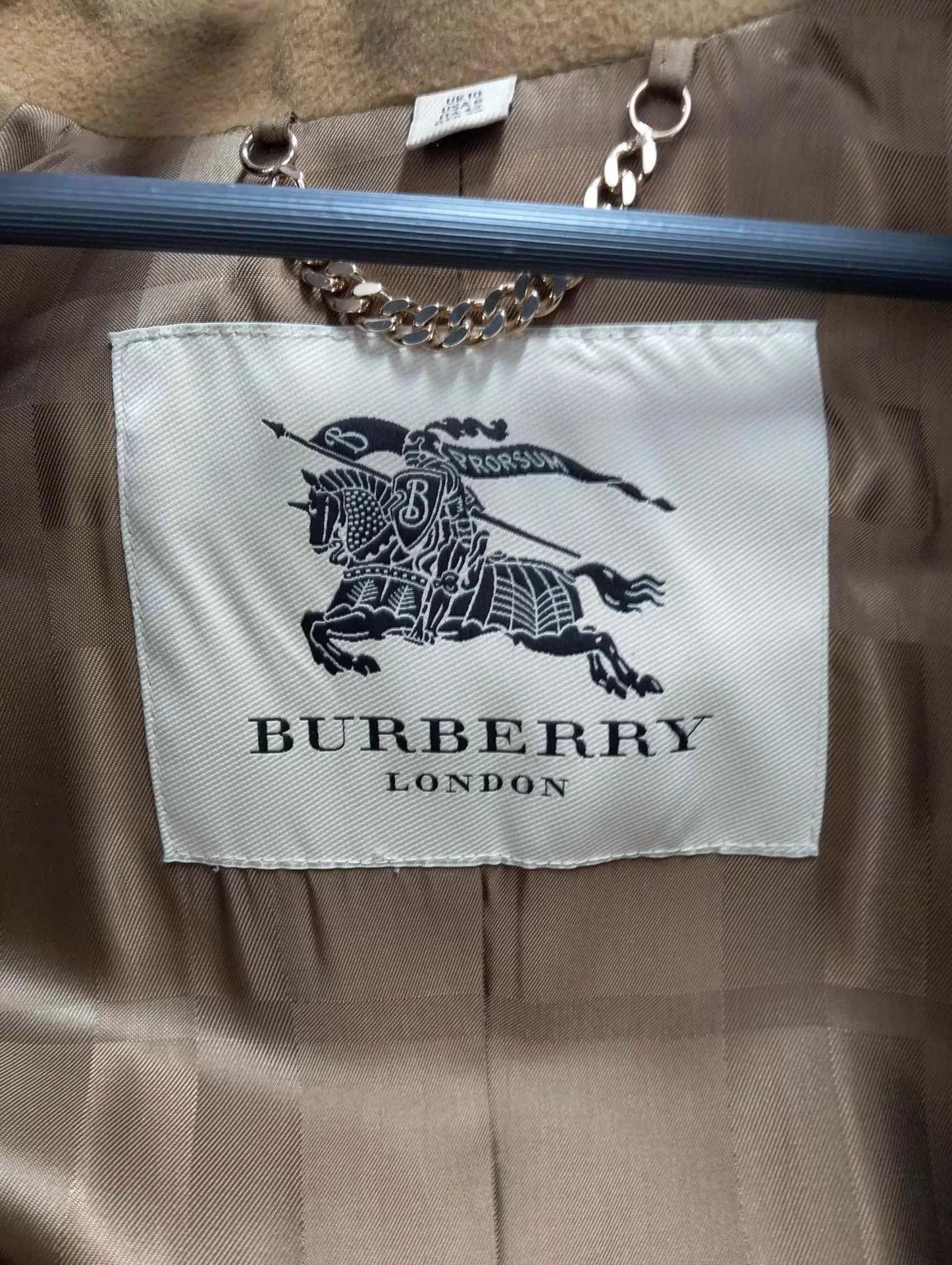Burberry BURBERRY Camel Overcoat UK10 Size M / US 6-8 / IT 42-44 - 3 Thumbnail