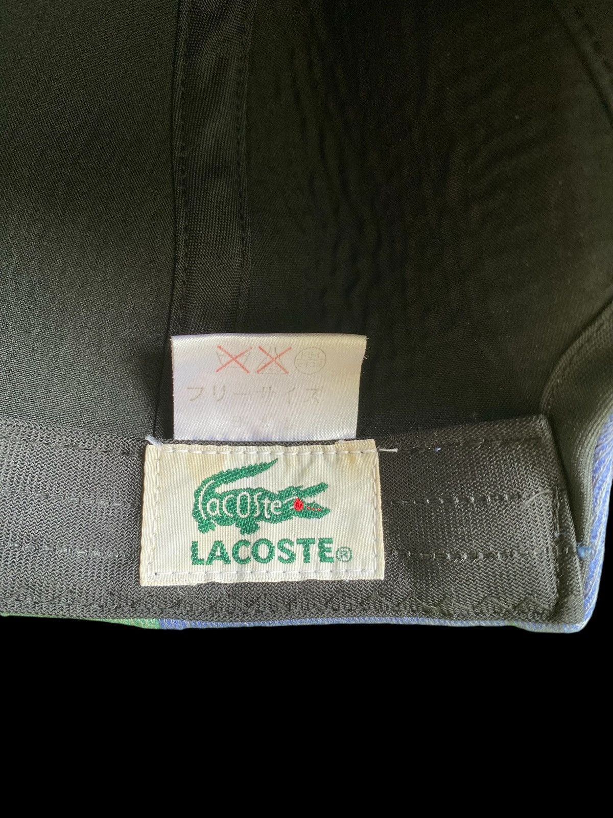 Lacoste × Vintage VINTAGE 70's LACOSTE SPORT HAT CAP Multicolour design Size ONE SIZE - 12 Thumbnail