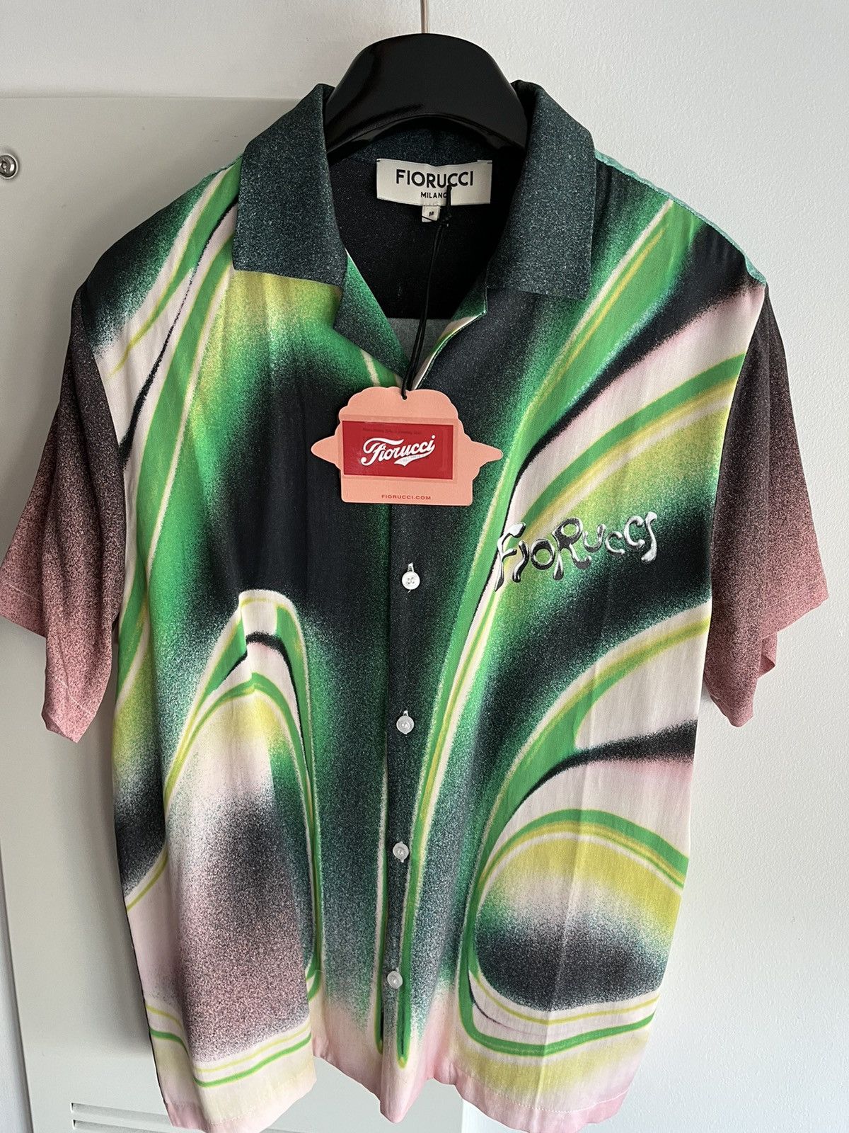 Fiorucci Limited Rare Brand New Runway Fiorucci Angel 👼 Tencel Shirt Size US M / EU 48-50 / 2 - 3 Thumbnail