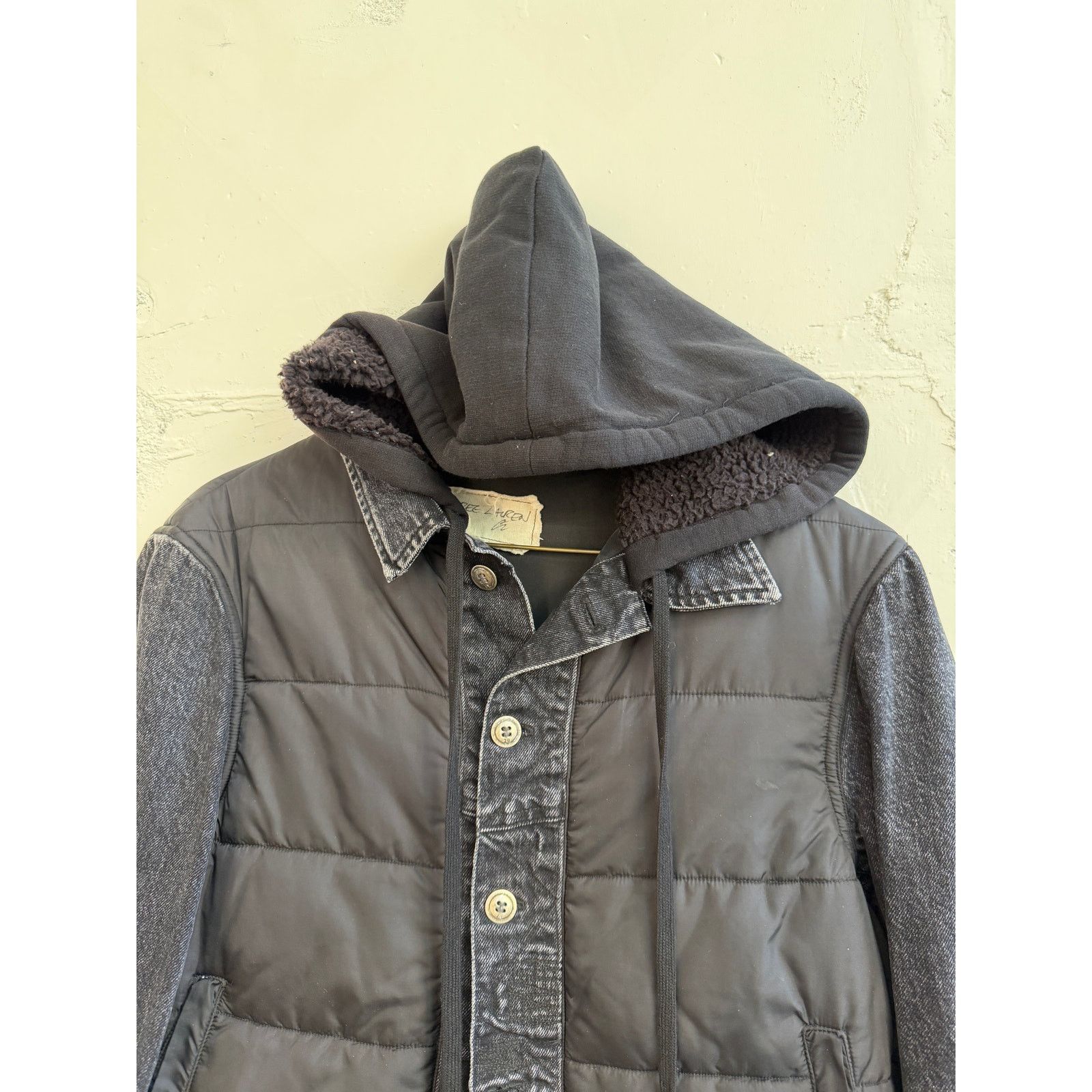 Greg Lauren Greg Lauren SAMPLE Trucker Front Hooded Insulated Jacket Size US S / EU 44-46 / 1 - 3 Thumbnail