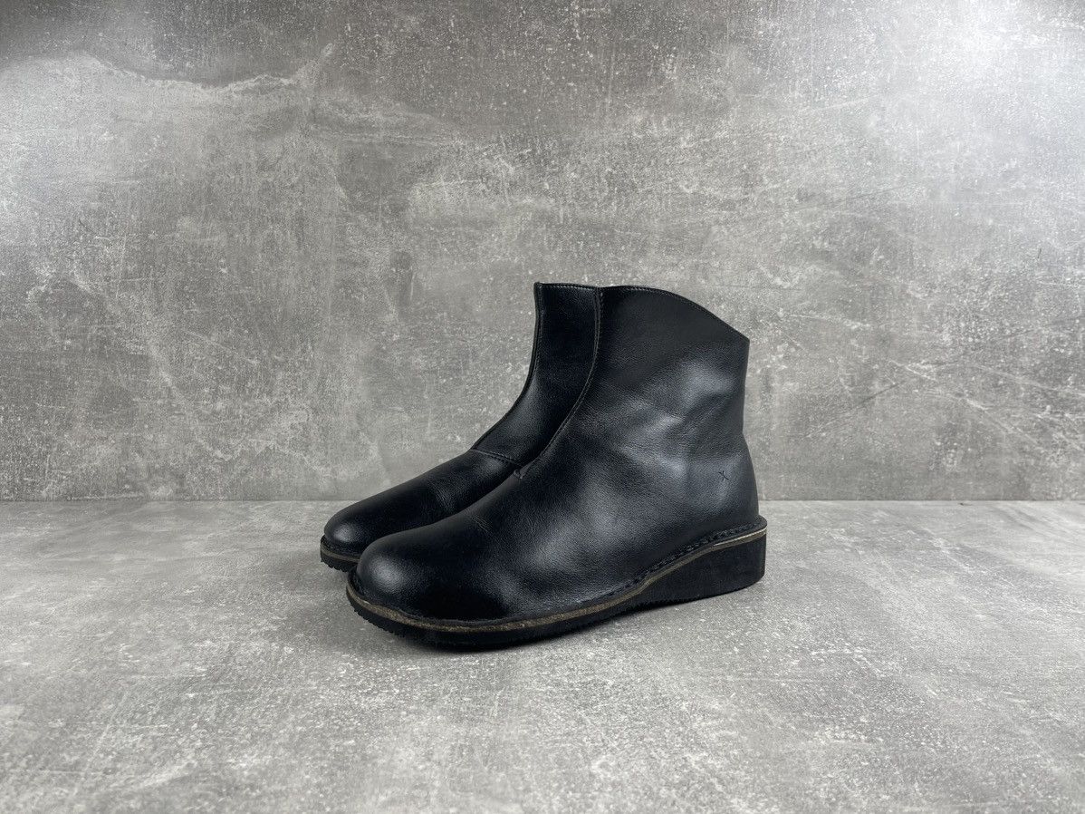 Genuine Leather Cammina Leggero Black Leather Minimalist Ankle Boots Size US 8 / EU 41 - 1 Thumbnail