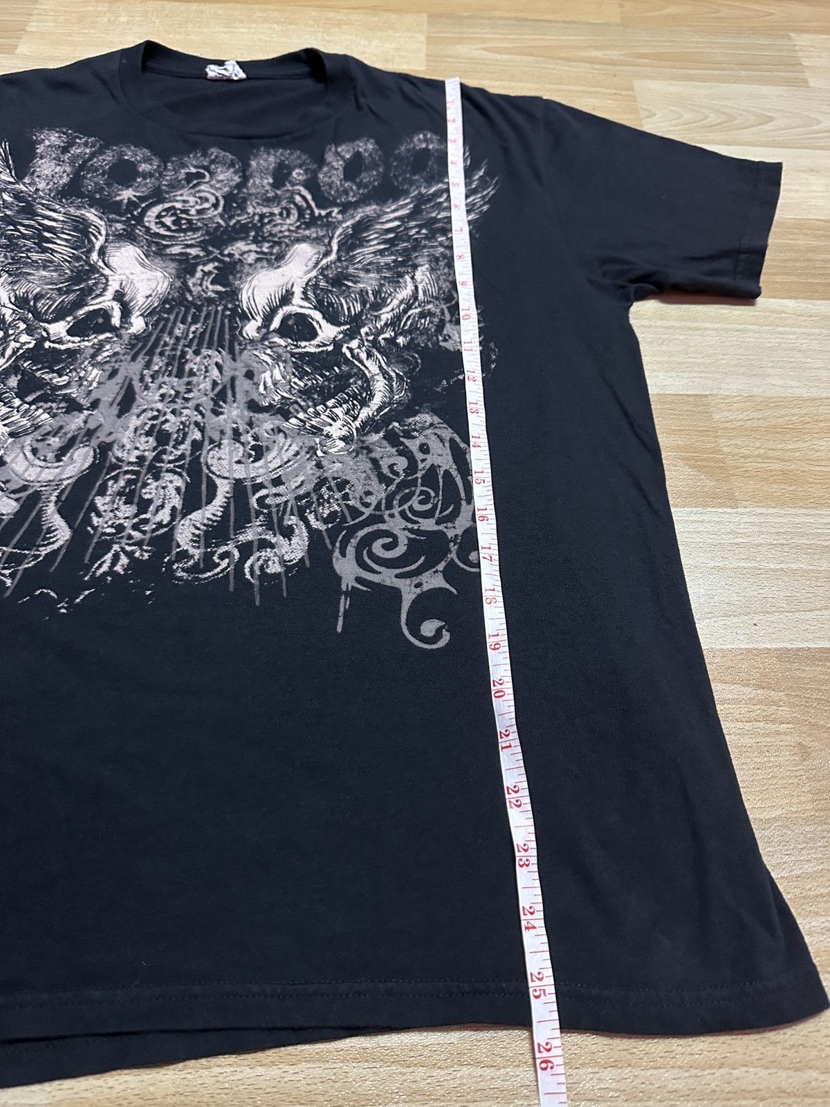 Affliction × Japanese Brand × Tapout Quail Hollow Skulls Rare Tshirt Tapout Style Size US L / EU 52-54 / 3 - 11 Thumbnail