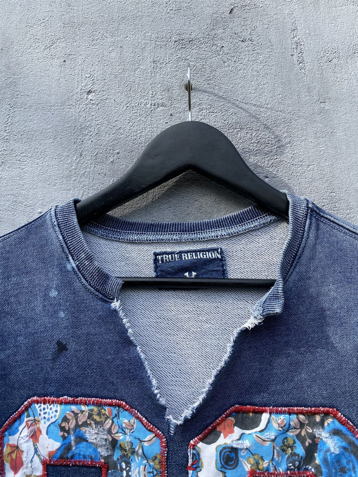 True Religion × Vintage Vintage 1995 True Religion Crop Jean T Shirt Woman Size S / US 4 / IT 40 - 3 Thumbnail