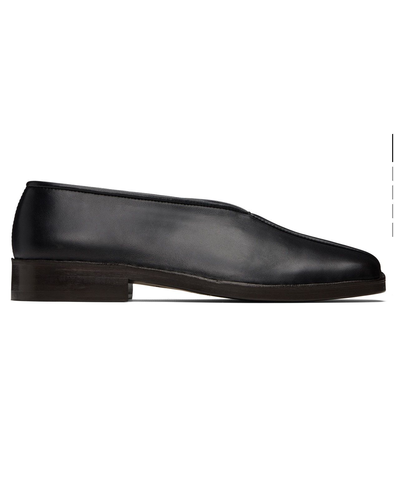 Lemaire Lemaire Chinese / Piped Slippers Black | Grailed