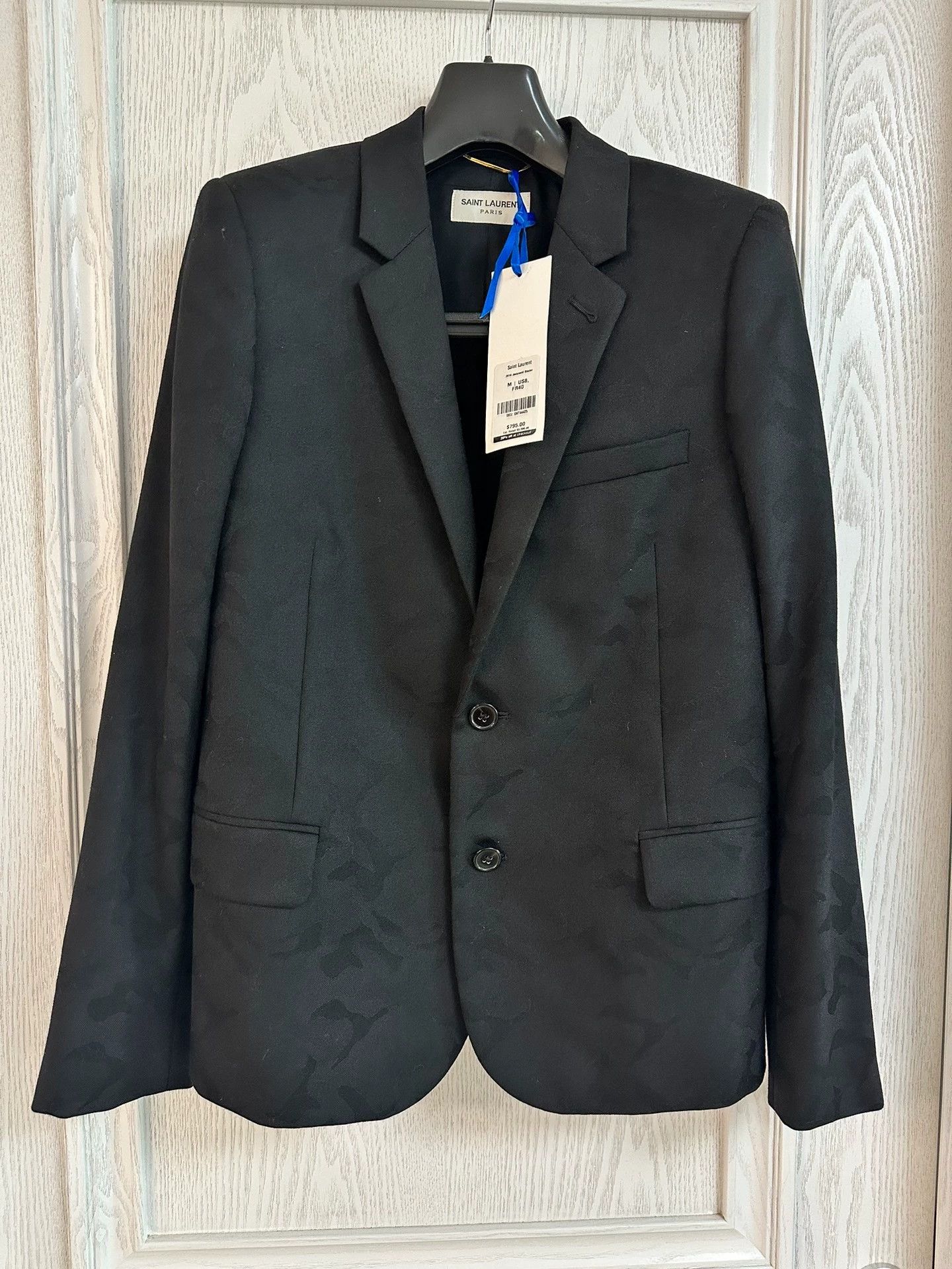 Saint Laurent Paris Saint Laurent Paris Jacquard suit Size US M / EU 48-50 / 2 - 1 Thumbnail