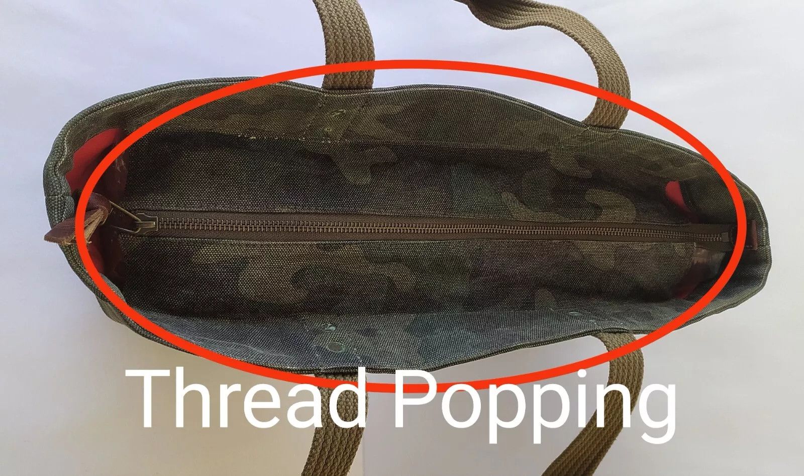 Polo Ralph Lauren Polo Ralph Lauren Canvas Camo Tote IFD 8026 Size ONE SIZE - 8 Thumbnail