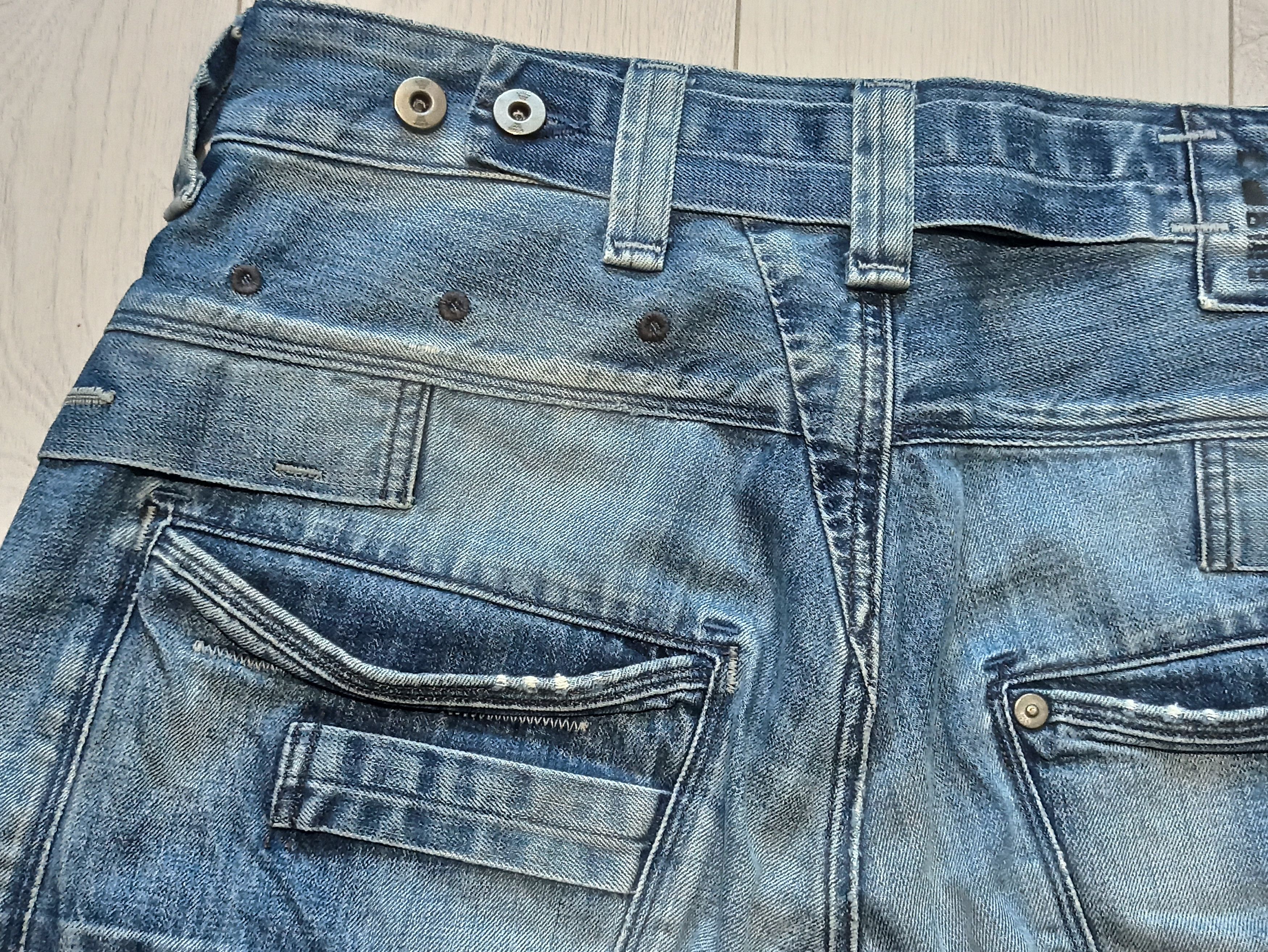 G-Star × Vintage G Star Raw vintage denim shorts Size US 32 / EU 48 - 6 Thumbnail