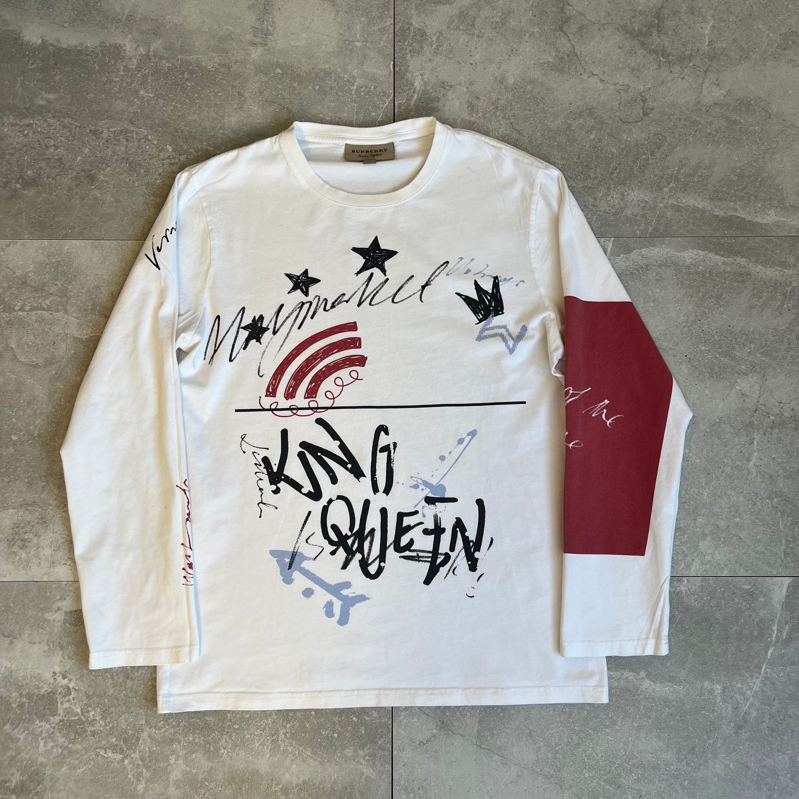Burberry Burberry London Graphic Long Sleeve Shirt Size M - authentic Size US M / EU 48-50 / 2 - 1 Thumbnail