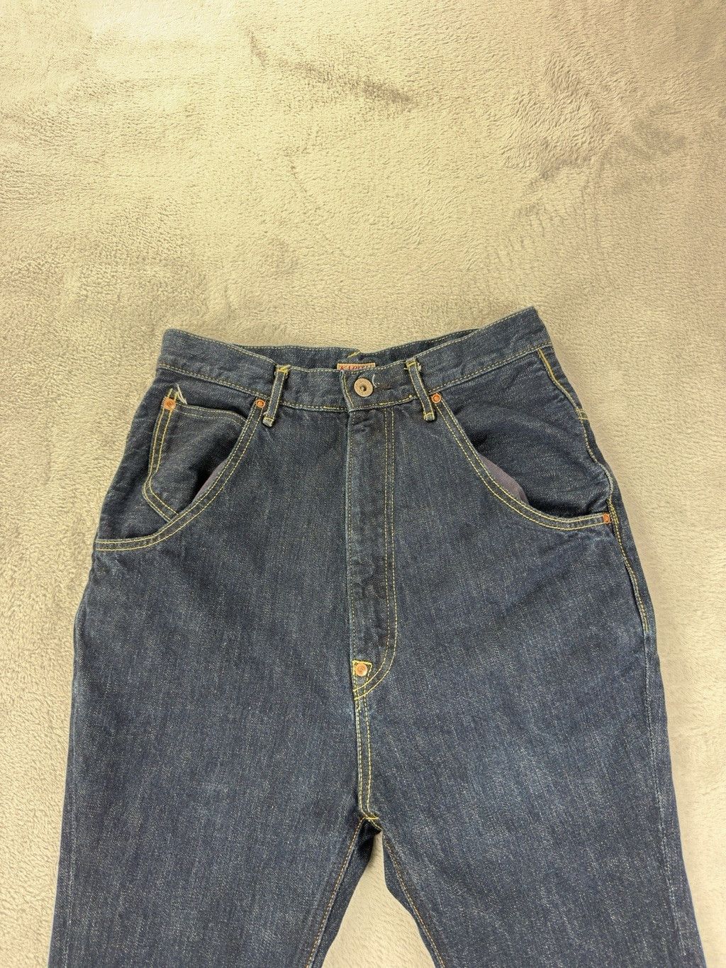 Kapital Kapital Men's Sz 0/XS Zipper Fly Skinny Sarouel Indigo Blue Size US 28 / EU 44 - 7 Thumbnail