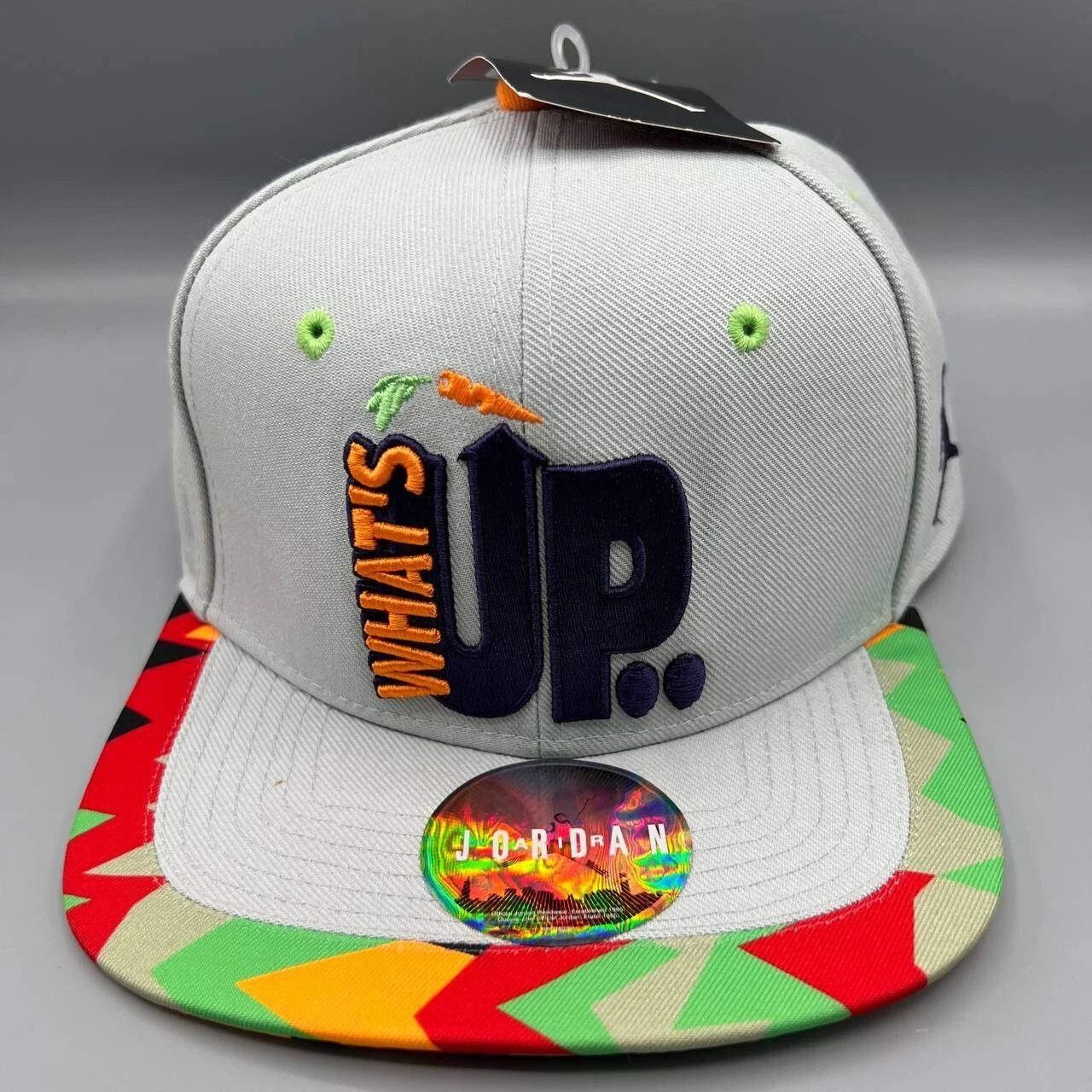 Jordan Brand Air Jordan Hat Men Space Jam What's Up Nike Strap Back Size ONE SIZE - 1 Thumbnail