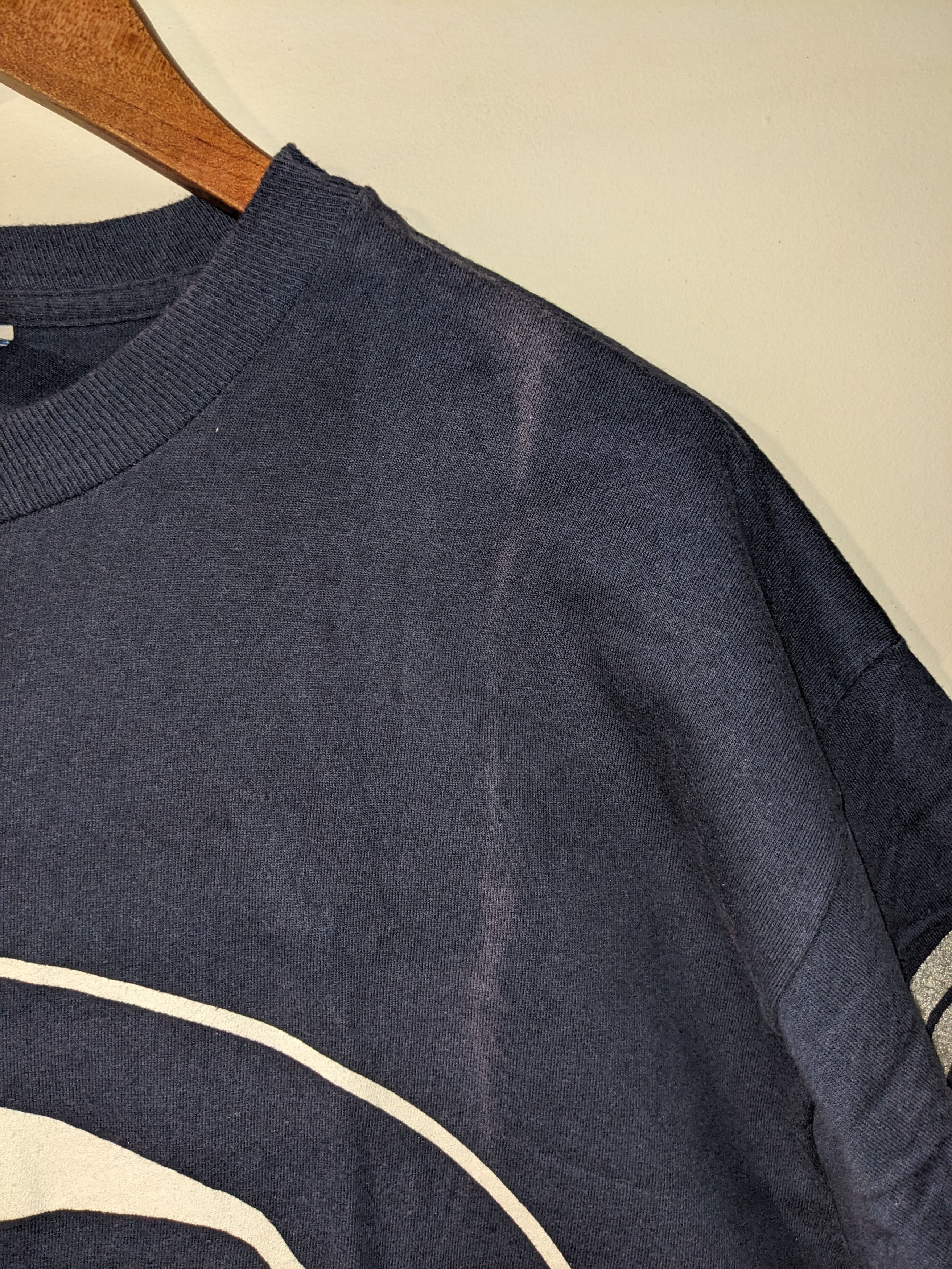 Salem Sportswear × Vintage Vintage 90s Penn State University Nittany 3/4 Sleeve T-Shirt Size US XL / EU 56 / 4 - 5 Thumbnail