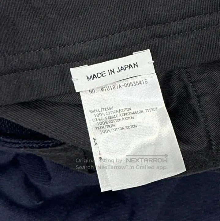 Thom Browne Thom Browne Casual Navy Trousers for Men. Size US 30 / EU 46 - 2 Thumbnail
