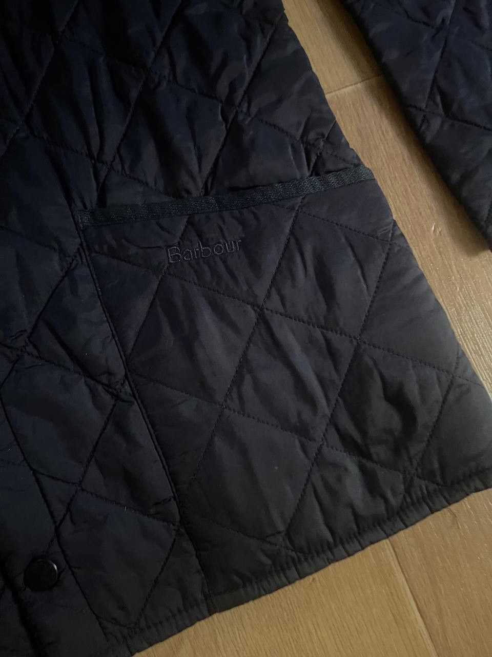 Barbour × Vintage Quilted Bomber Jacket Barbour Size YМ Size S / US 4 / IT 40 - 12 Thumbnail
