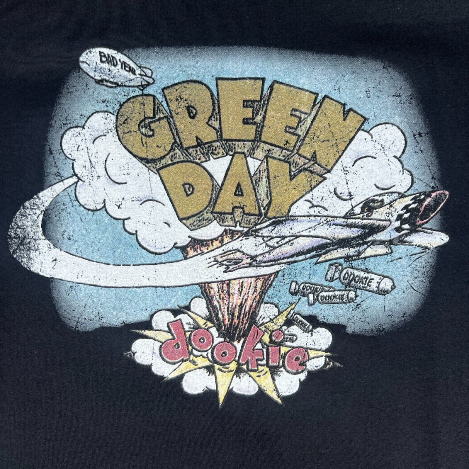 Other Green Day T Shirt Men M Black Dookie Album Cover Graphic Pri Size US M / EU 48-50 / 2 - 3 Thumbnail