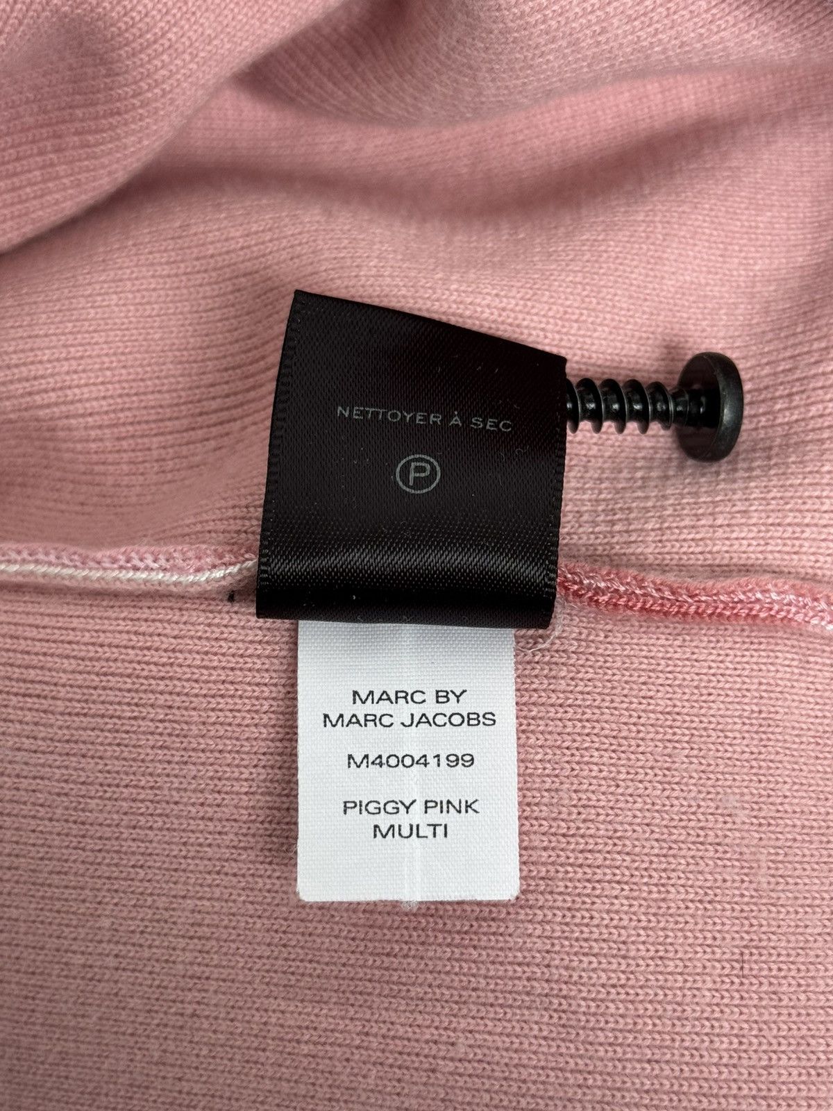 Marc by Marc Jacobs Marc by Marc Jacobs Blurred Gingham Sweatshirt In Piggy Pink Size S / US 4 / IT 40 - 6 Thumbnail