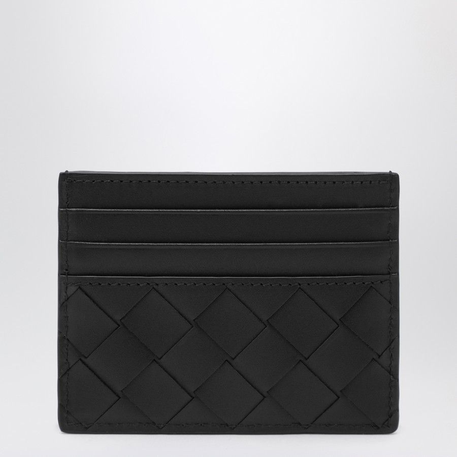 Bottega Veneta o1d2blof0226 Size: OS / Intrecciato Card Holder in Black Size ONE SIZE - 2 Thumbnail