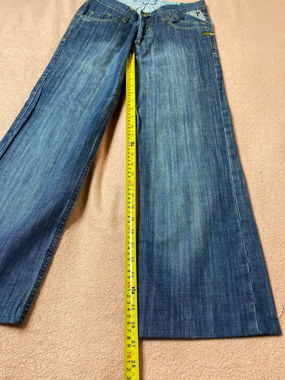 Vintage Vintage Y2K distressed Flare denim pants Size US 28 / EU 44 - 16 Thumbnail