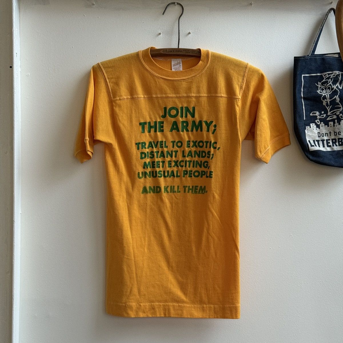 Vintage Vintage Anti War Tee Size US S / EU 44-46 / 1 - 1 Thumbnail