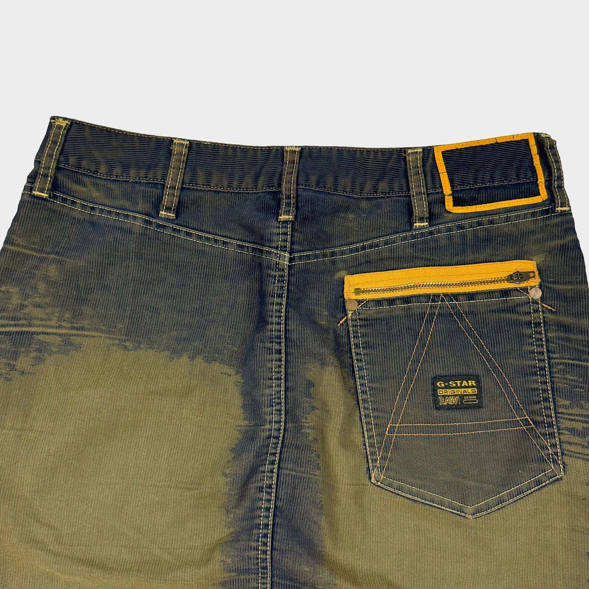 G-Star G-Star Raw Dirty Denim Skirt Size 32" / US 10 / IT 46 - 2 Thumbnail