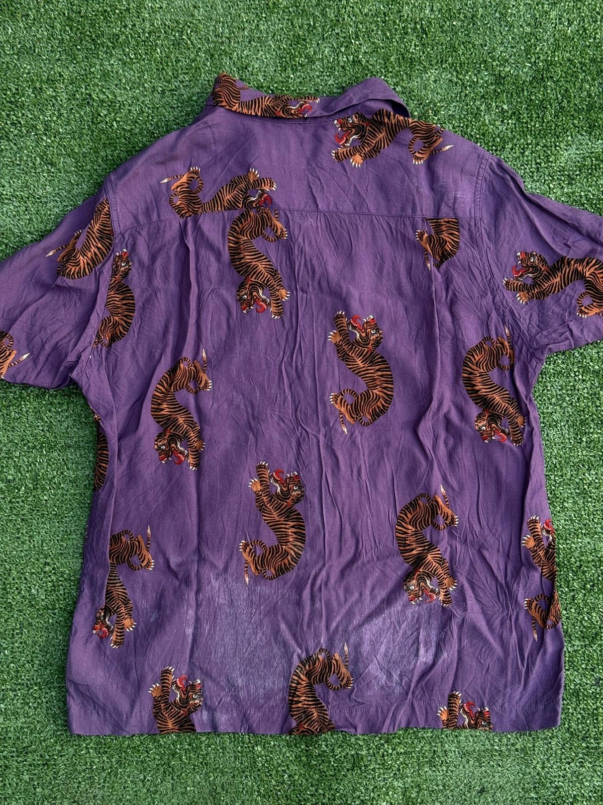 Wacko Maria Wacko Maria Hawaiian Rayon Shirt Tiger Size US S / EU 44-46 / 1 - 2 Thumbnail