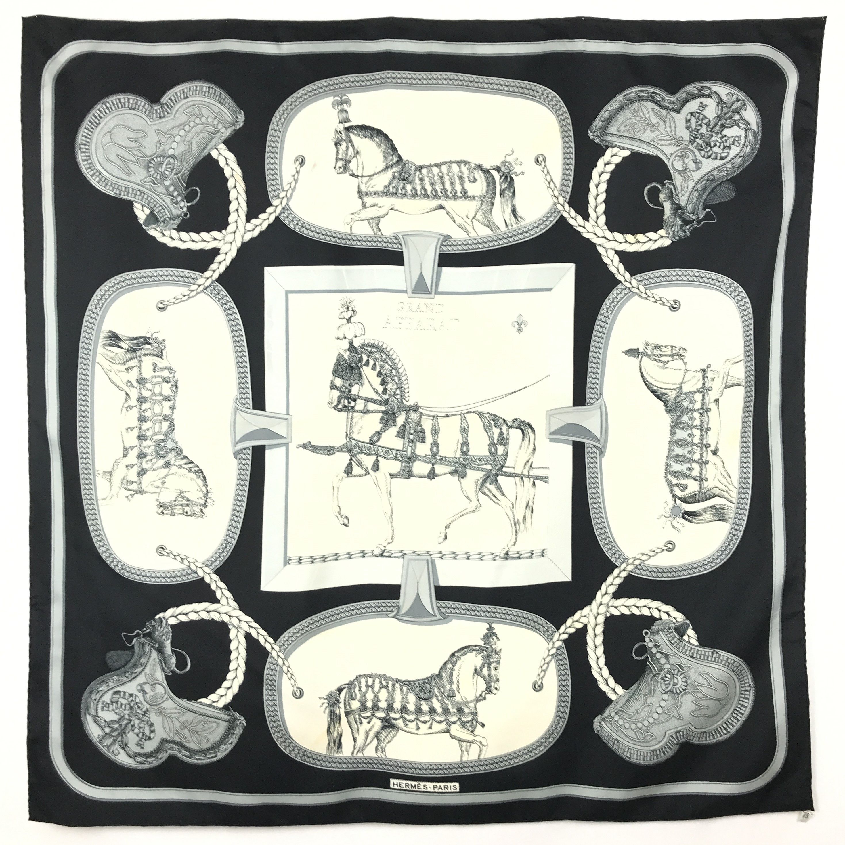 Vintage Hermes Silk Scarf