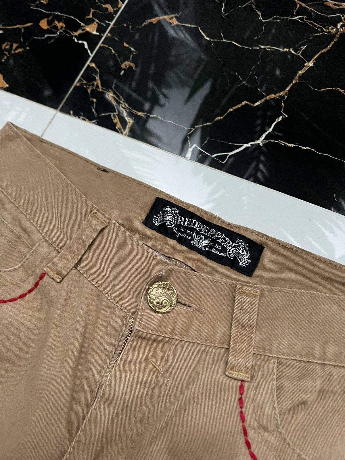 Vintage 90’s RARE RED PEPPER WINGS JAPAN PANTS Y2K AVANT-GARDE Size US 31 - 6 Thumbnail