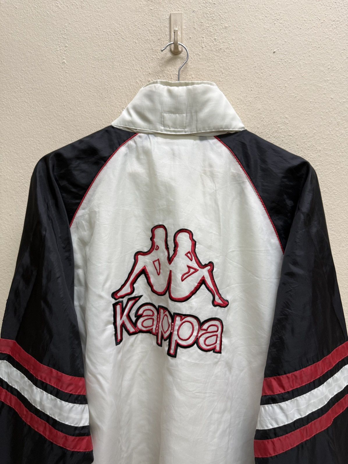 Kappa Vintage 90s Kappa Embroidery Logo Windbreaker Jacket Size US XXL / EU 58 / 5 - 22 Thumbnail