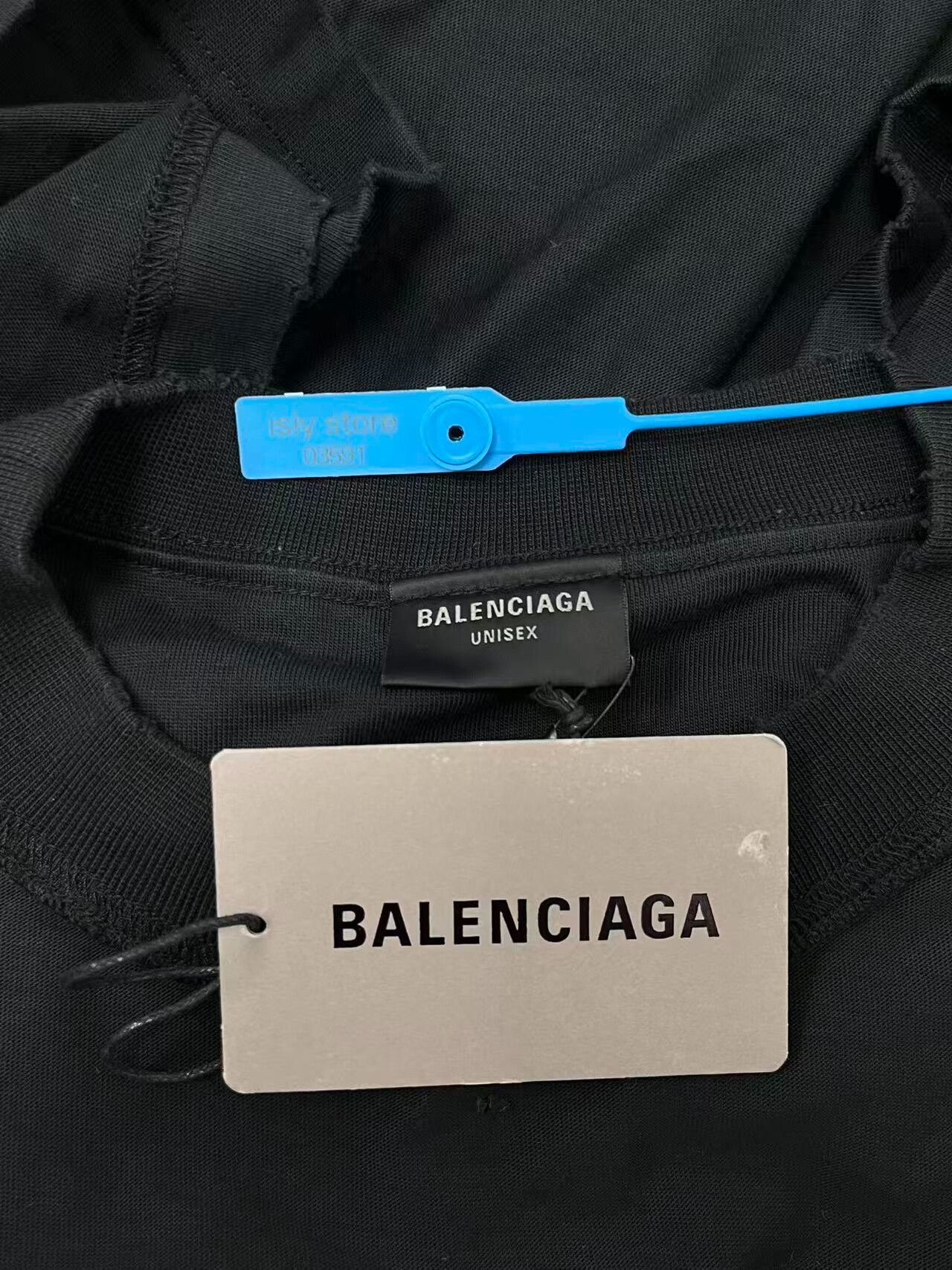 Balenciaga balenciaga black short sleeve crew neck t-shirt Size US M / EU 48-50 / 2 - 4 Thumbnail