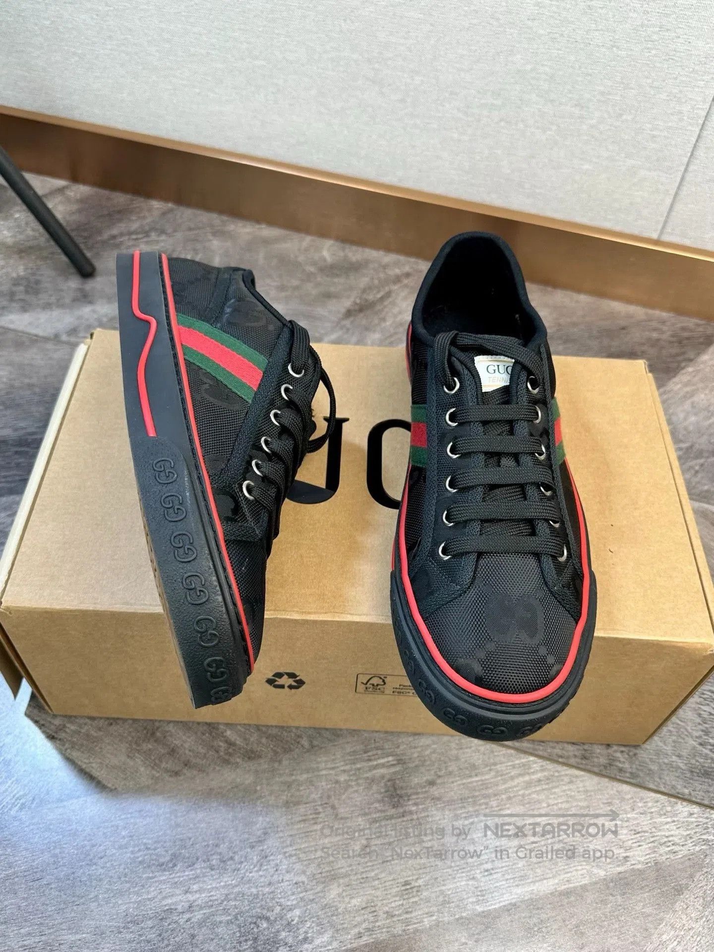 Gucci Gucci 1977 Canvas Sneakers. Size US 5.5 / IT 35.5 - 9 Thumbnail