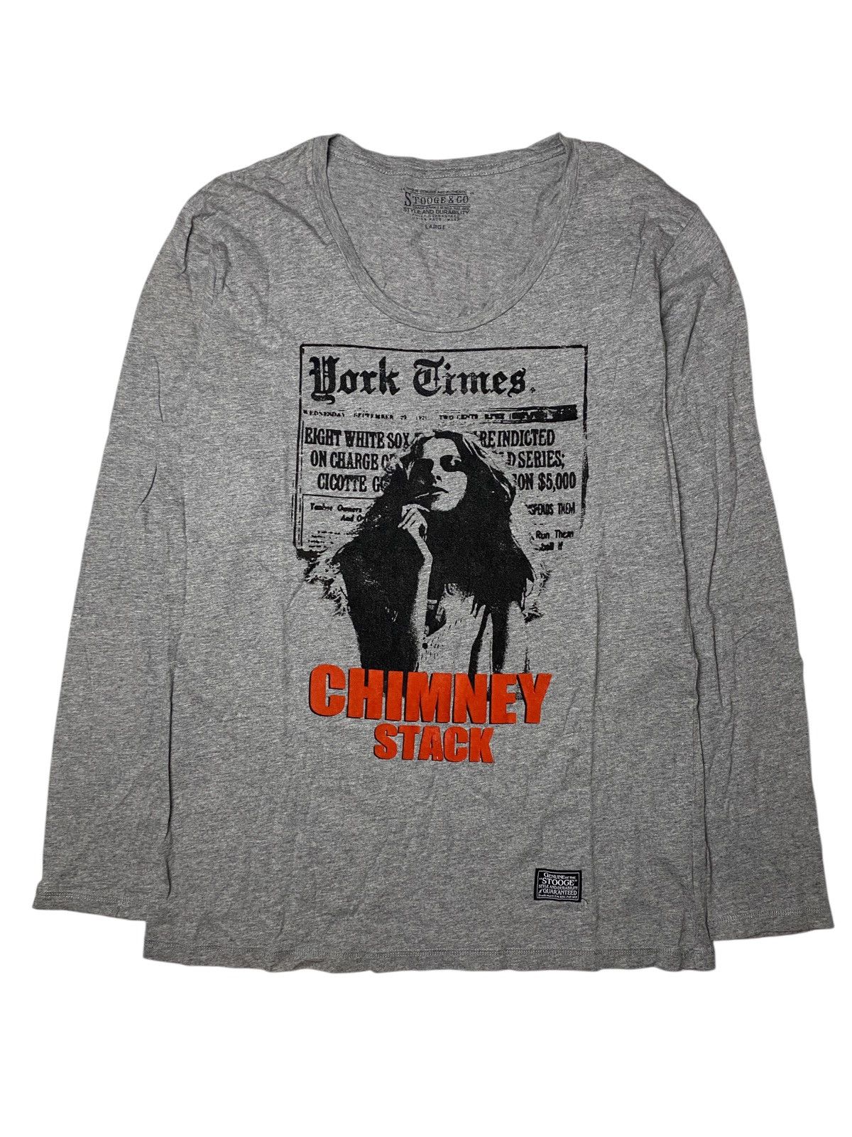 Hysteric Glamour 2000's Stooge & Co Punk Girl Chimney Longsleeve Size US M / EU 48-50 / 2 - 1 Thumbnail
