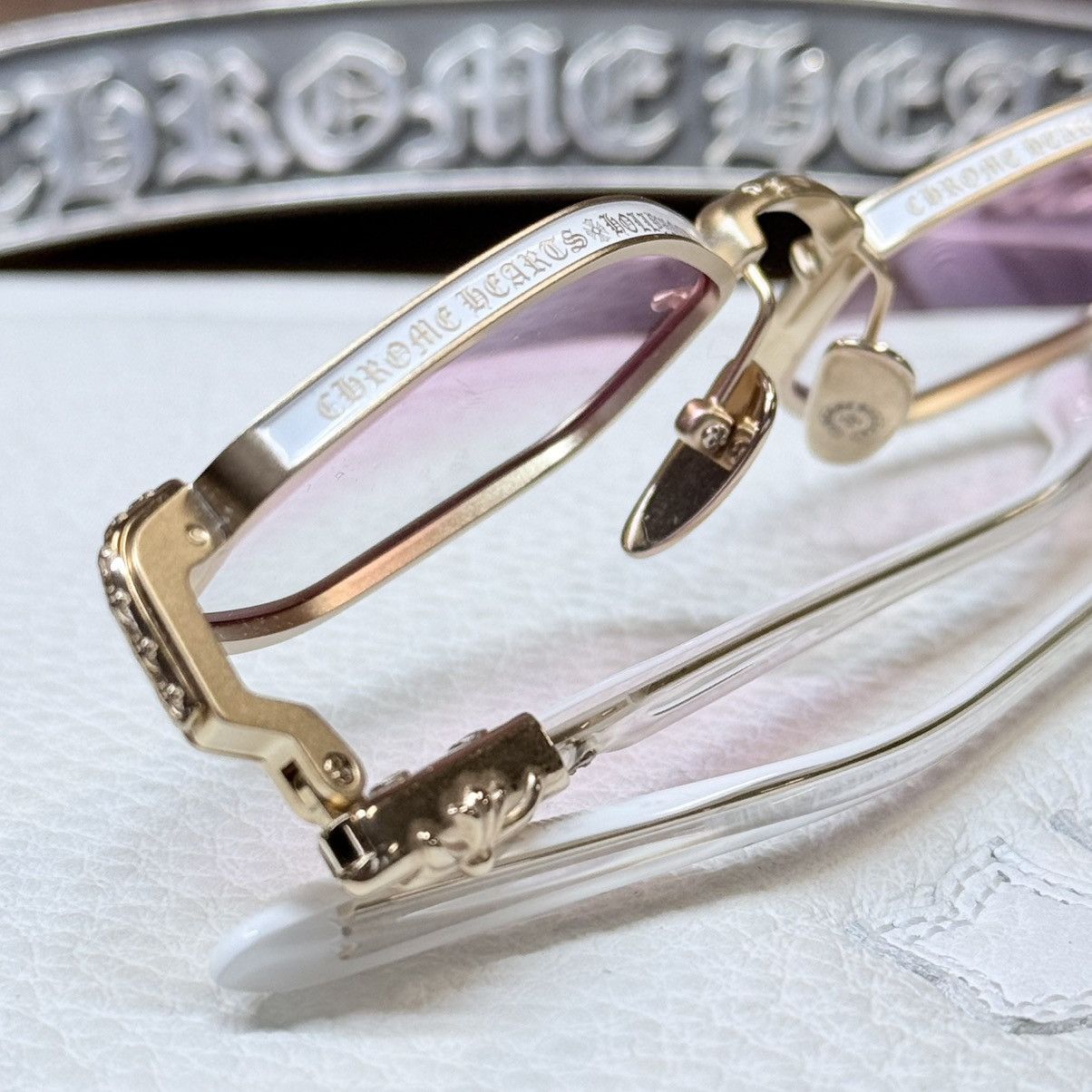 Chrome Hearts Chrome Hearts NIP SLIP 1/1 Sunglasses Size ONE SIZE - 14 Thumbnail