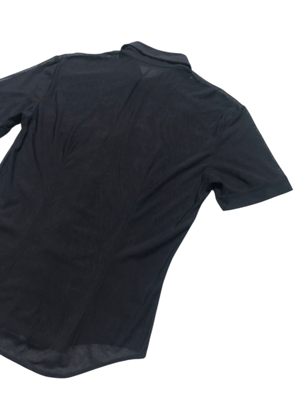 Dolce & Gabbana × Vintage Vintage Dolce & Gabbana Mesh Shirt Button Up Single Pocket Size US S / EU 44-46 / 1 - 7 Thumbnail