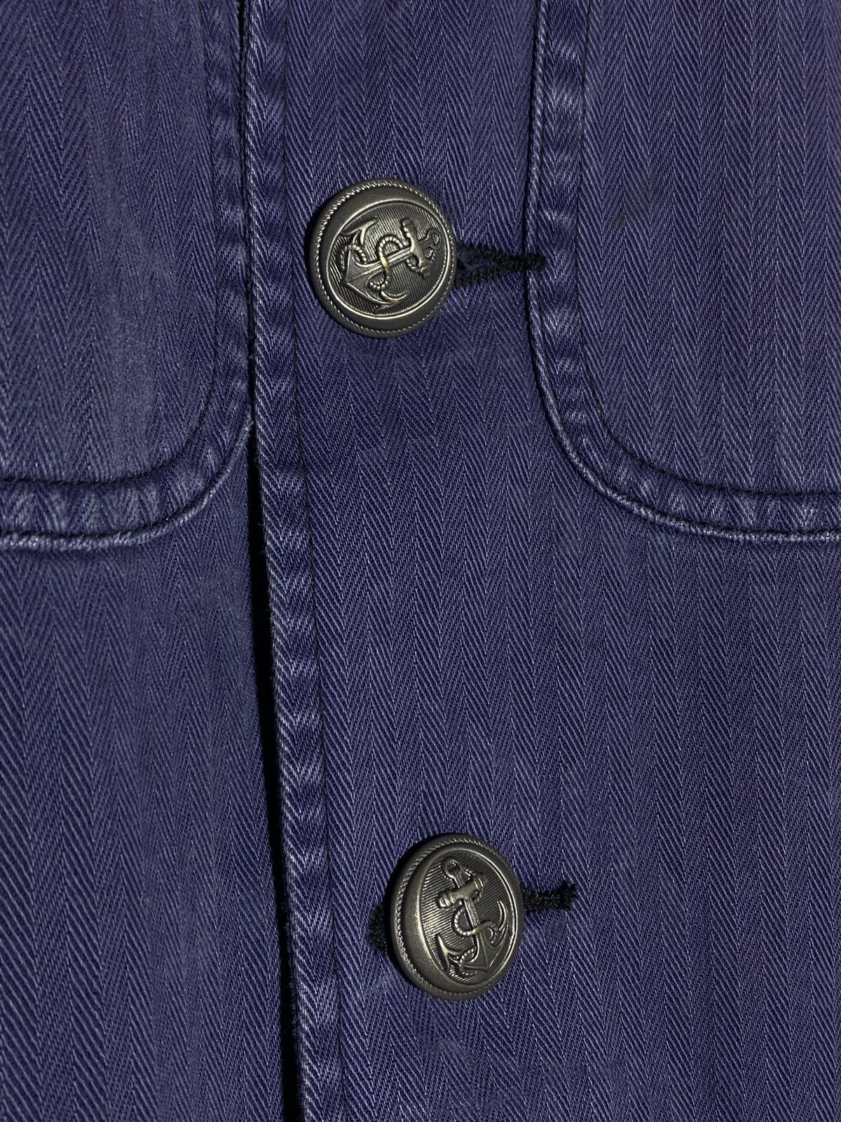 RRL Ralph Lauren RRL Double R Ralph Lauren Vintage Denim Jacket Officer Vibe Size S / US 4 / IT 40 - 7 Thumbnail