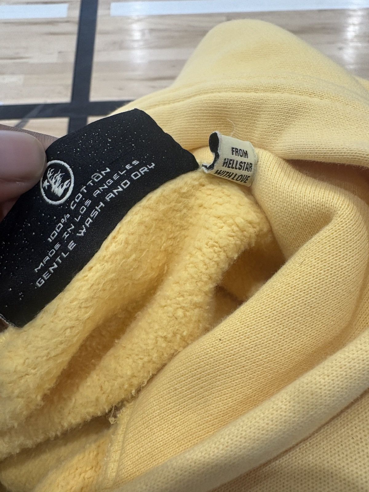 HELLSTAR Hellstar Sports Yellow Zip-up Jacket Size US M / EU 48-50 / 2 - 5 Thumbnail