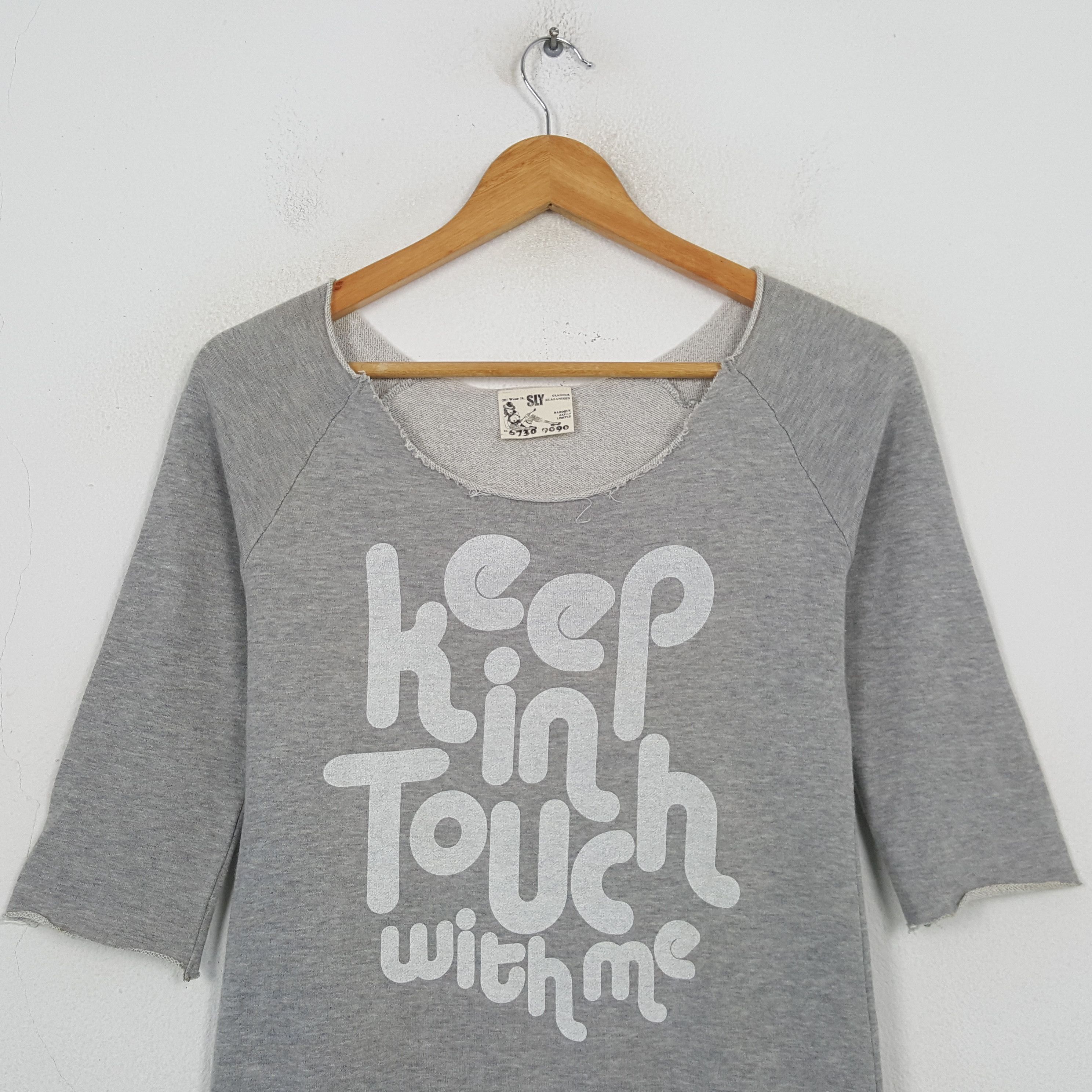 SLY Vintage SLY Japanese Fashion Brand T-Shirt C301N45 Size S / US 4 / IT 40 - 2 Thumbnail