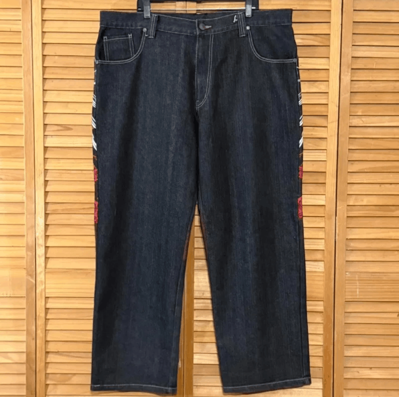 Japanese Brand Street Fashion Trend Jeans Size US 36 / EU 52 - 2 Thumbnail