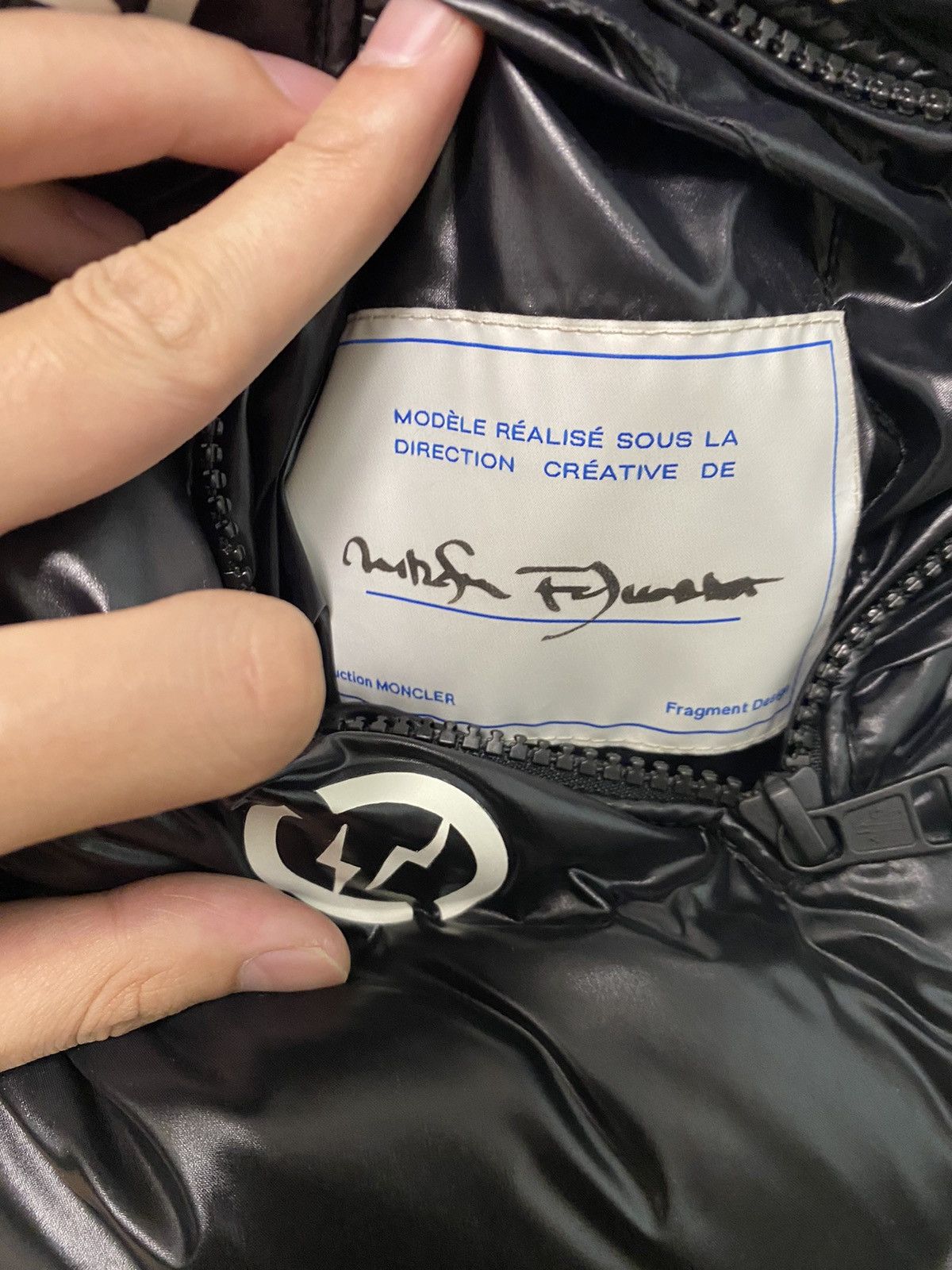 Fragment Design × Moncler Moncler x Fragment printed down jacket Size US XL / EU 56 / 4 - 15 Thumbnail