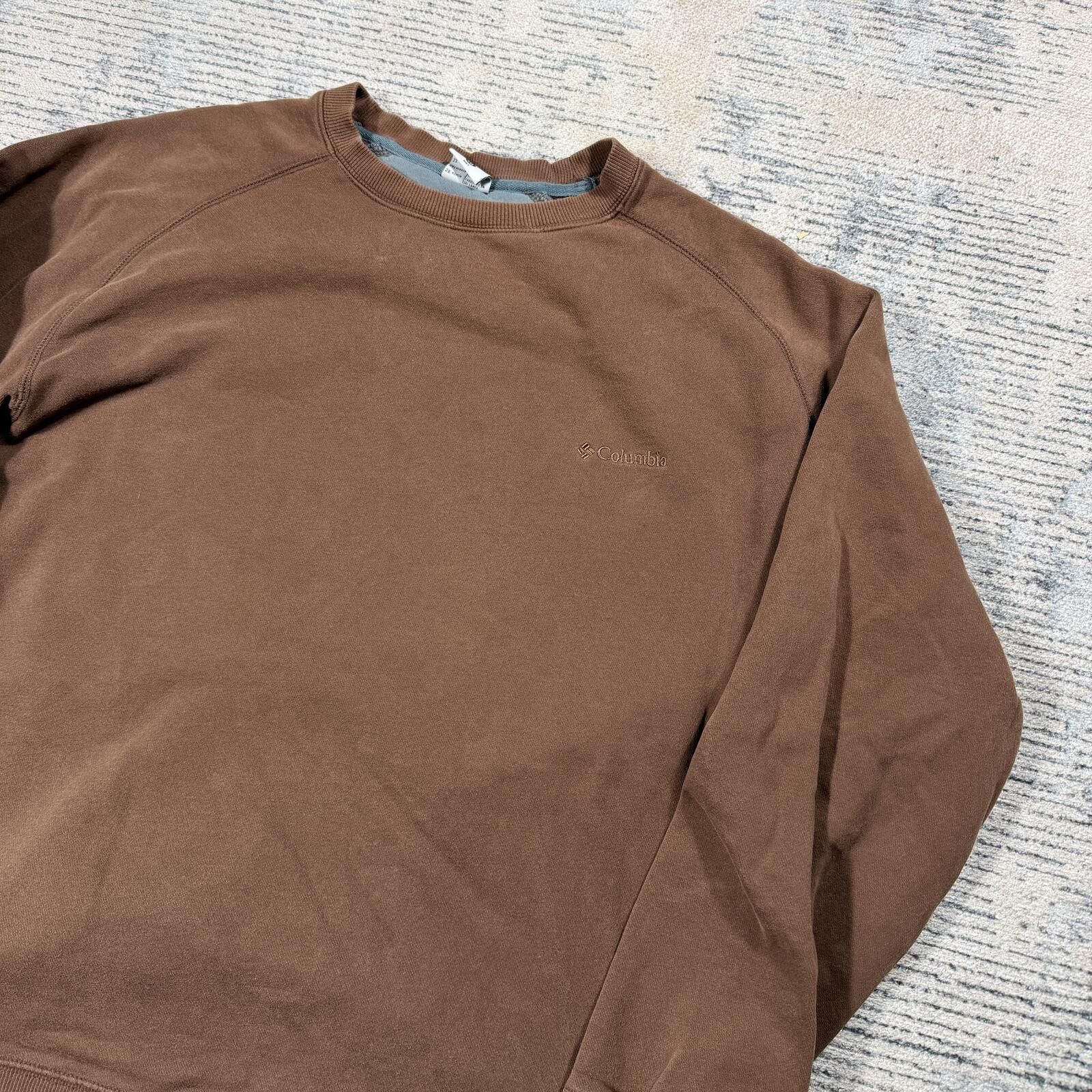 Columbia Vintage Columbia Brown Pullover Crewneck Sweatshirt Size ONE SIZE - 2 Thumbnail