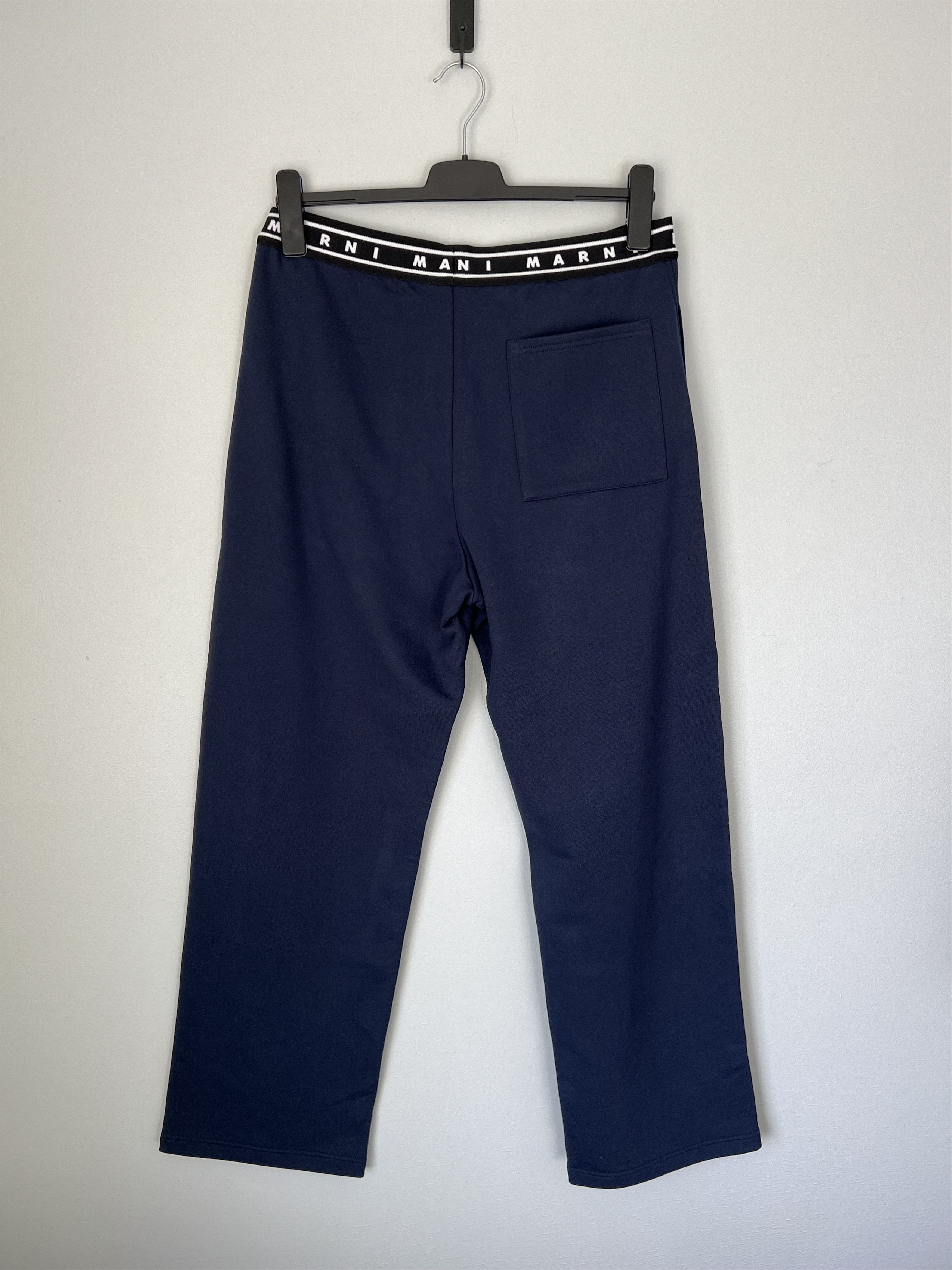 Marni Marni Banded Double Knee Track Pants in Navy Size US 34 / EU 50 - 4 Thumbnail