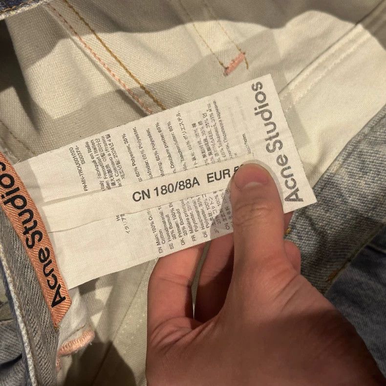 Acne Studios acne studios 3D-printed flared jeans Size US 34 / EU 50 - 5 Thumbnail