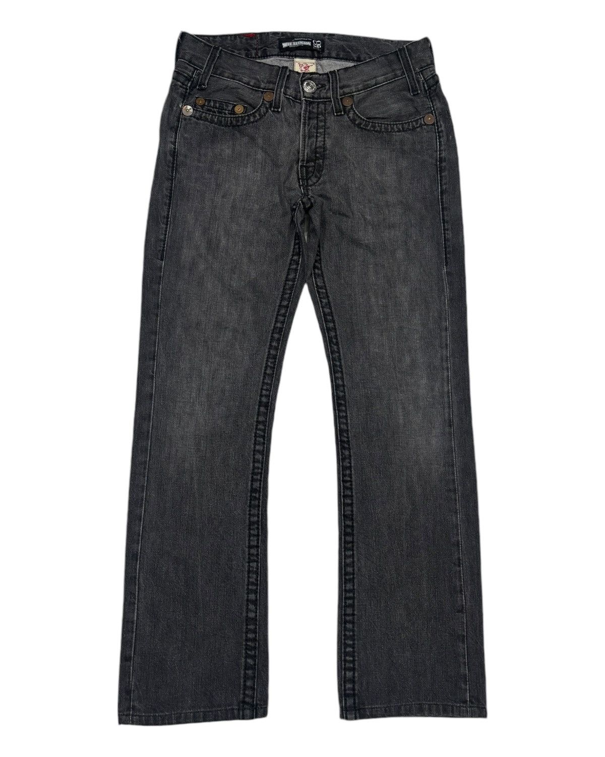 True Religion 🔥TRUE RELIGION DENIM JEANS BLACK Size US 31 - 7 Thumbnail